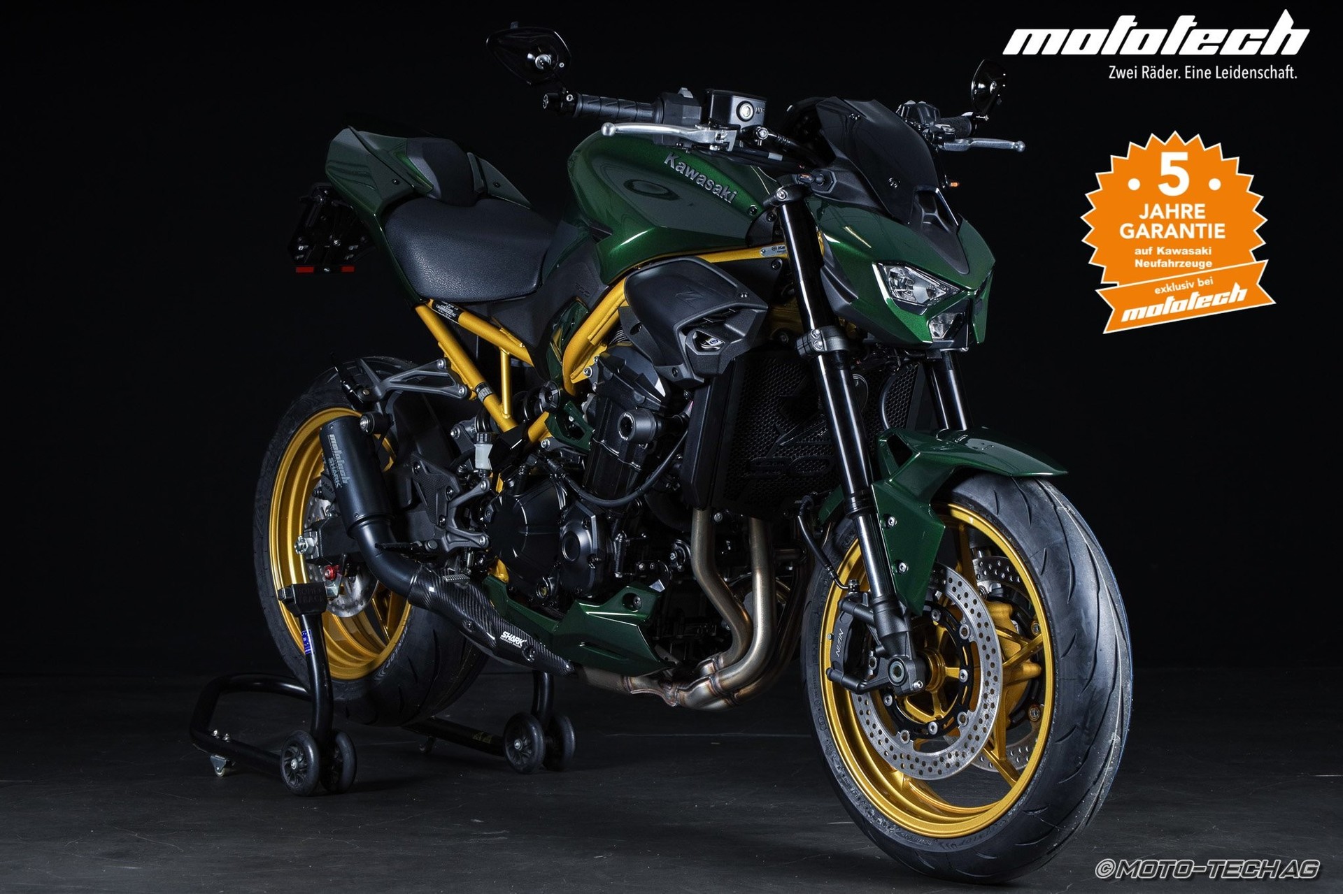 KAWASAKI Z 900 (35/91kW) STAGE 1 El Dorado Green-image-0