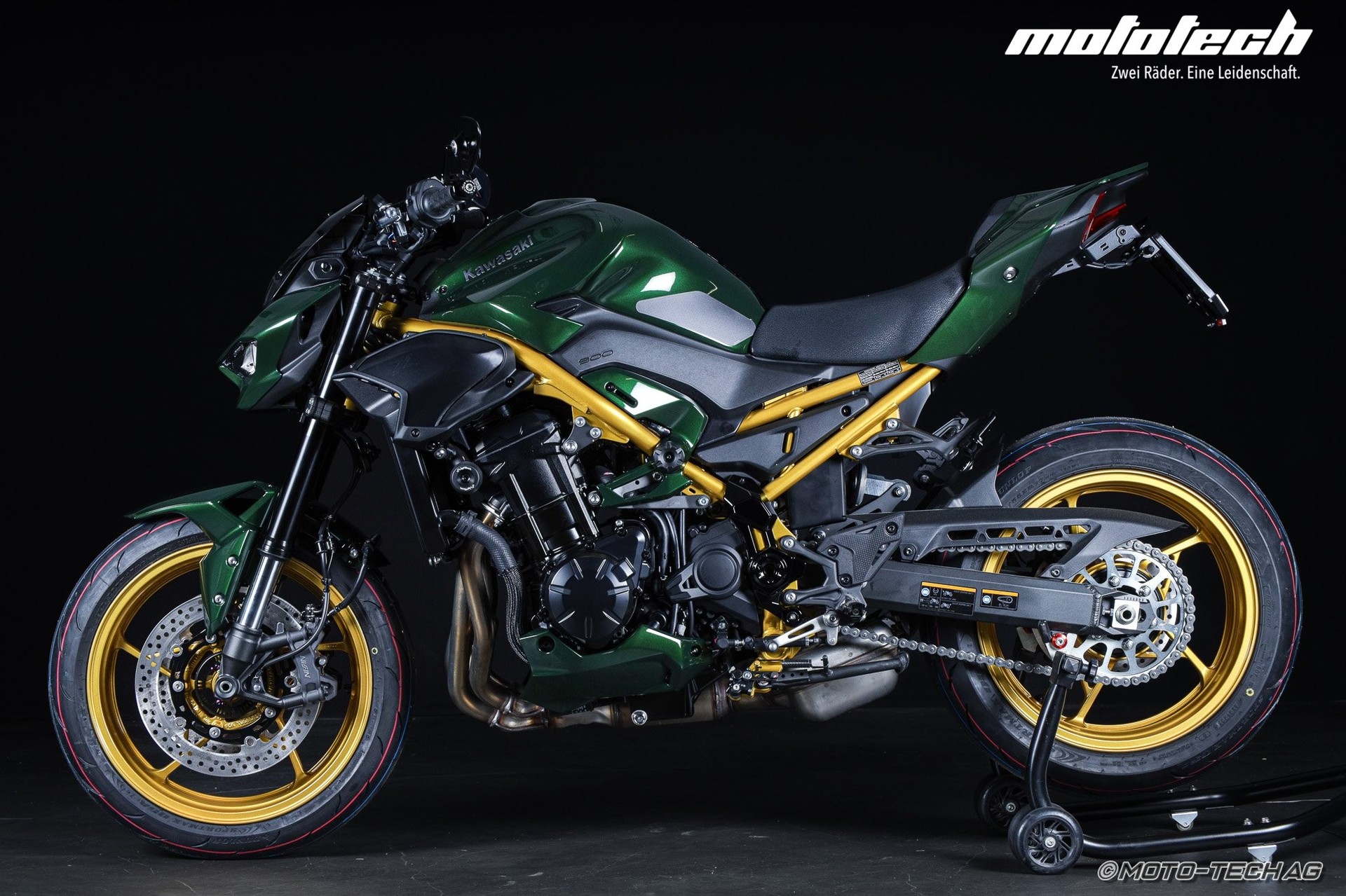 KAWASAKI Z 900 (35/91kW) STAGE 1 El Dorado Green-image-4
