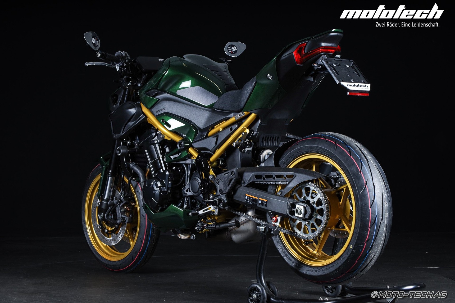 KAWASAKI Z 900 (35/91kW) STAGE 1 El Dorado Green-image-3