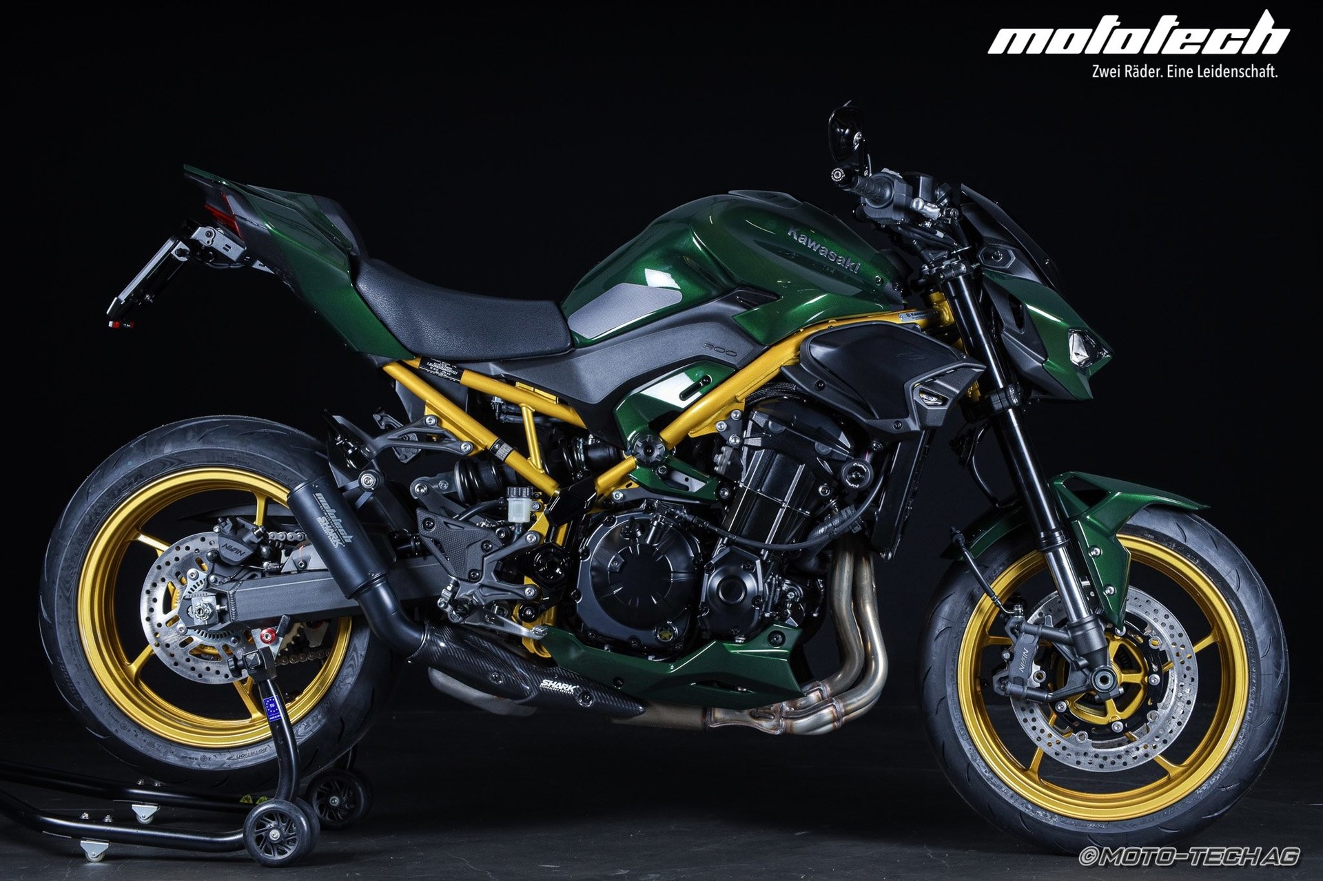 KAWASAKI Z 900 (35/91kW) STAGE 1 El Dorado Green-image-1