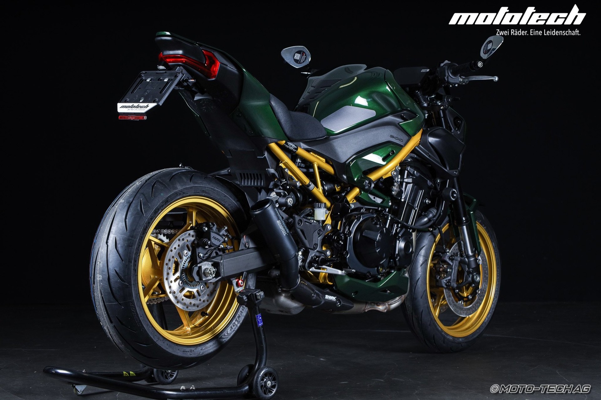 KAWASAKI Z 900 (35/91kW) STAGE 1 El Dorado Green-image-2