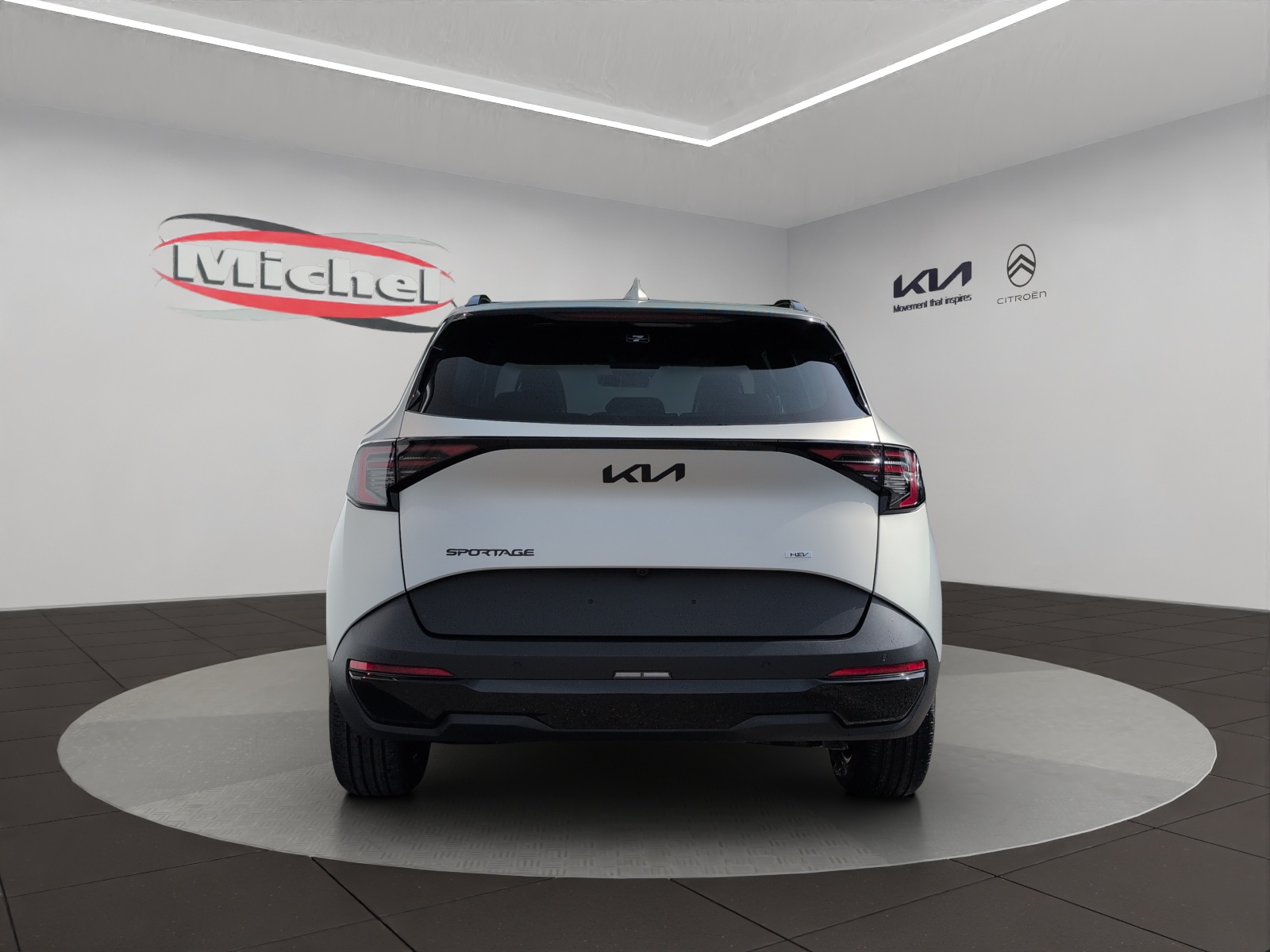 KIA Sportage 1.6T-GDi HEV Black Edition 4x4 Automat / **Sondermodell in Farbe Ivory Silver Matt**-image-5