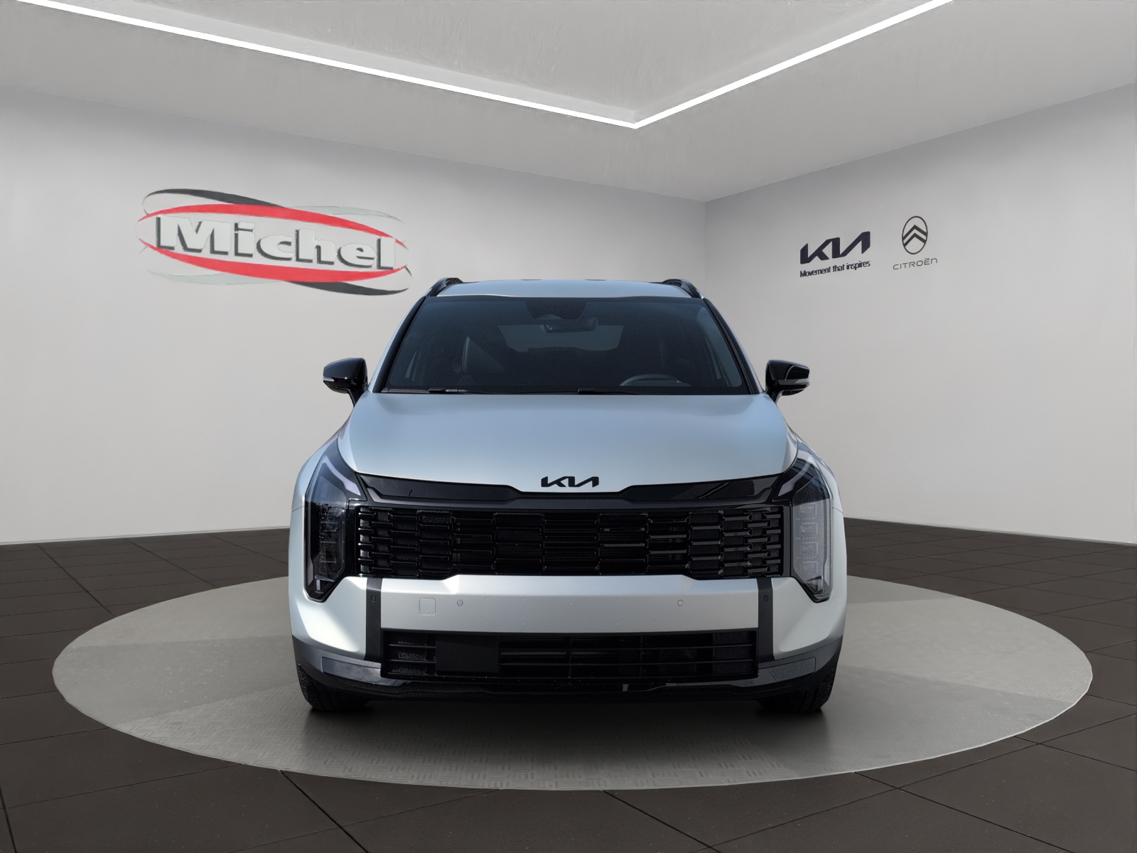 KIA Sportage 1.6T-GDi HEV Black Edition 4x4 Automat / **Sondermodell in Farbe Ivory Silver Matt**-image-1