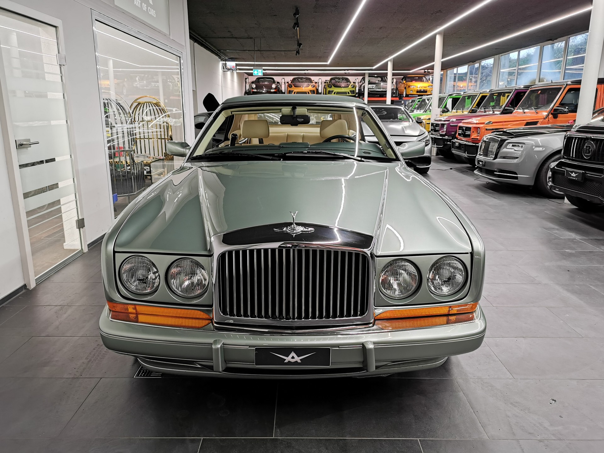 BENTLEY AZURE SERIE 1 AURORA GRÜN GREEN MAGNOLIA UNIKAT OLDTIMER VETERAN-image-1