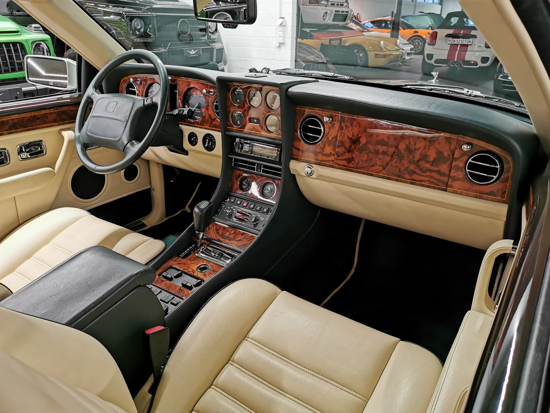 BENTLEY AZURE SERIE 1 AURORA GRÜN GREEN MAGNOLIA UNIKAT OLDTIMER VETERAN-image-9