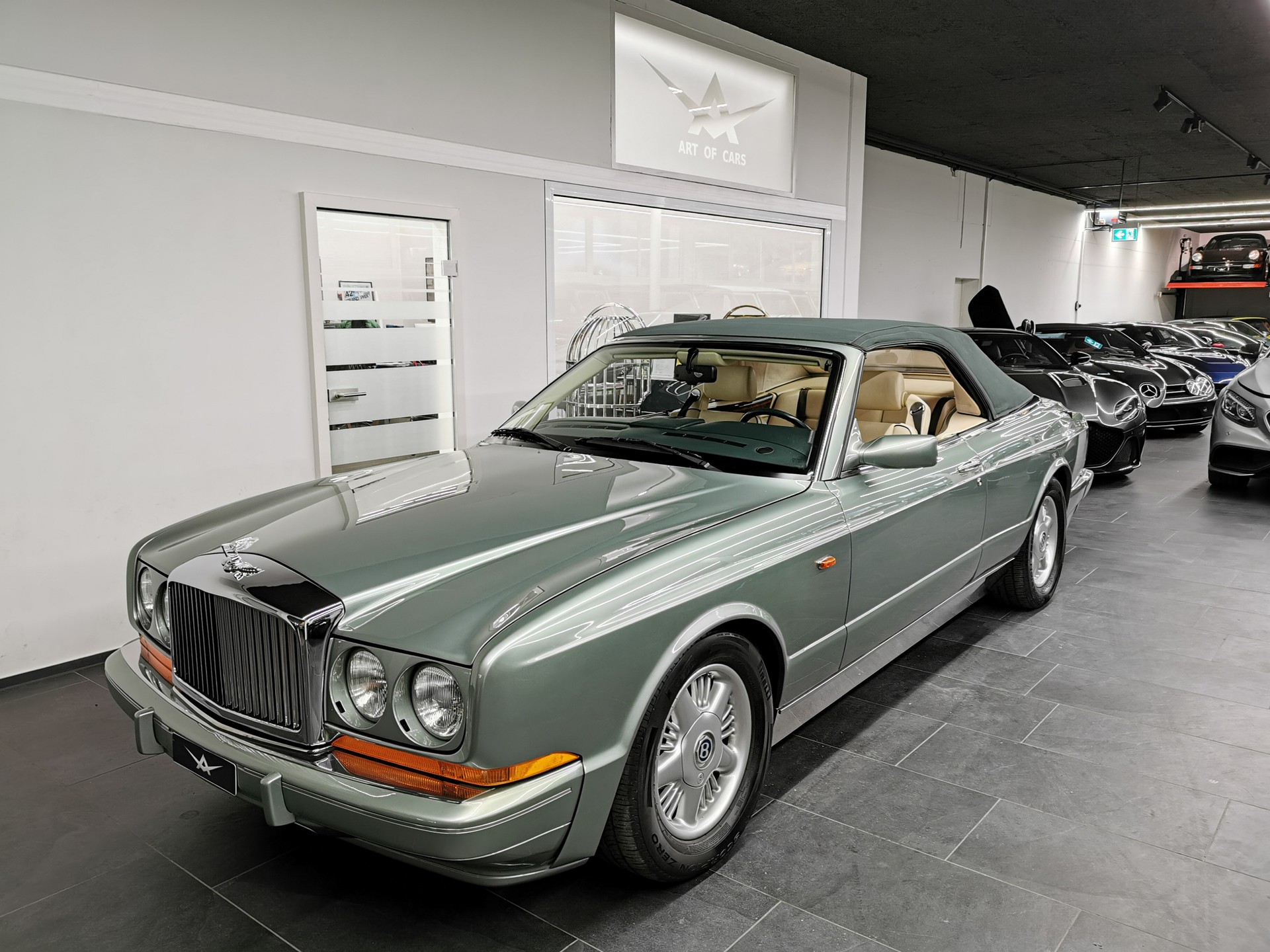 BENTLEY AZURE SERIE 1 AURORA GRÜN GREEN MAGNOLIA UNIKAT OLDTIMER VETERAN-image-2