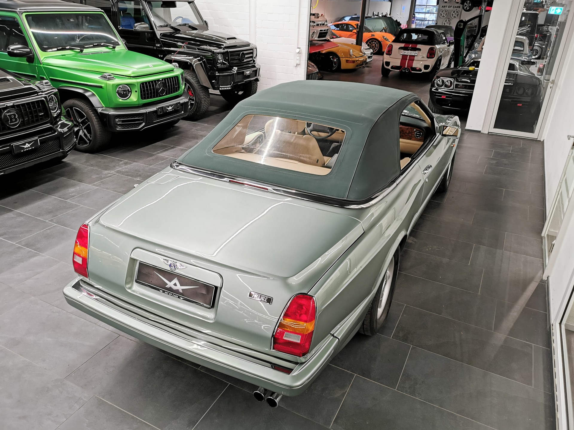 BENTLEY AZURE SERIE 1 AURORA GRÜN GREEN MAGNOLIA UNIKAT OLDTIMER VETERAN-image-14