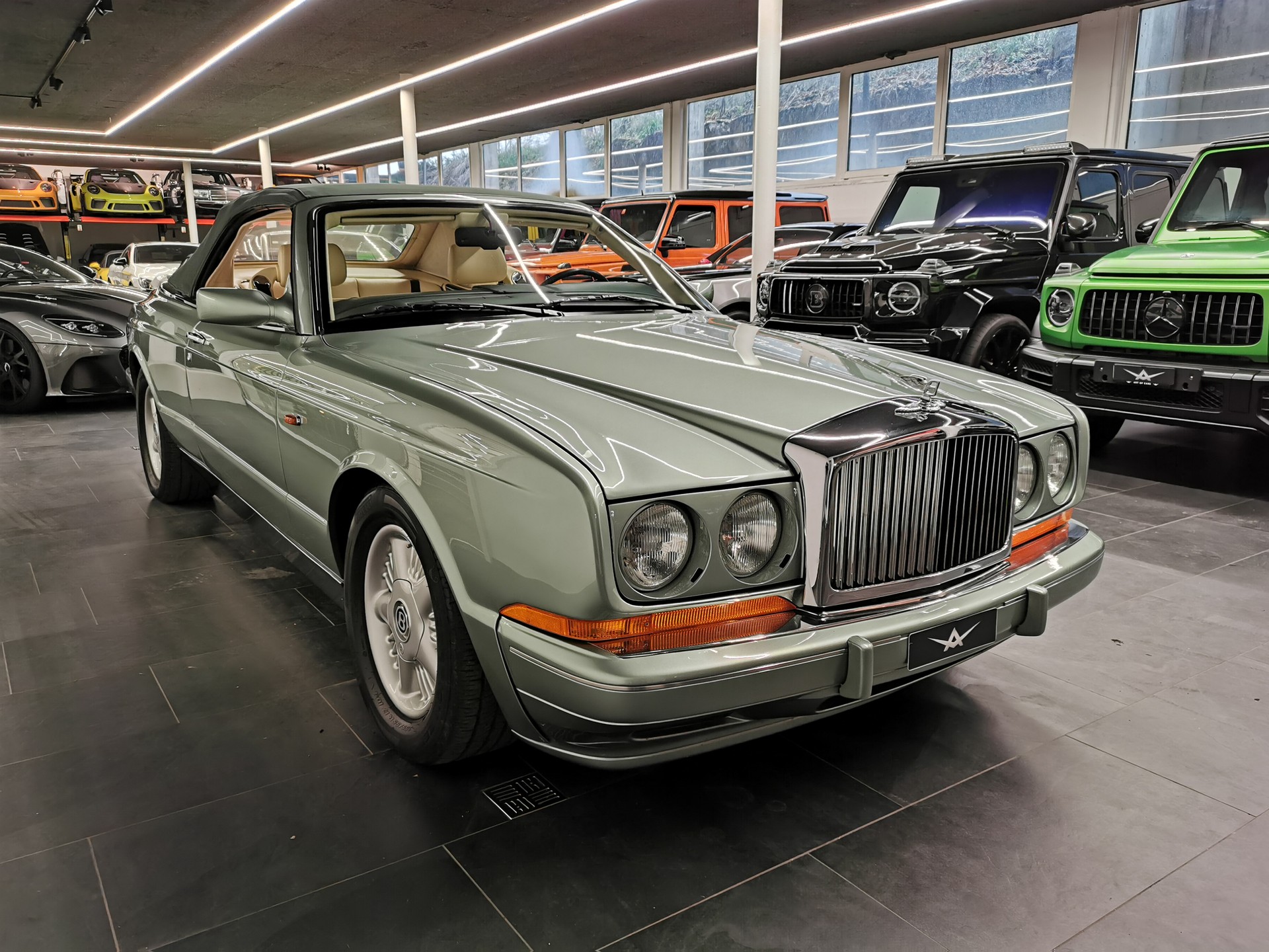 BENTLEY AZURE SERIE 1 AURORA GRÜN GREEN MAGNOLIA UNIKAT OLDTIMER VETERAN