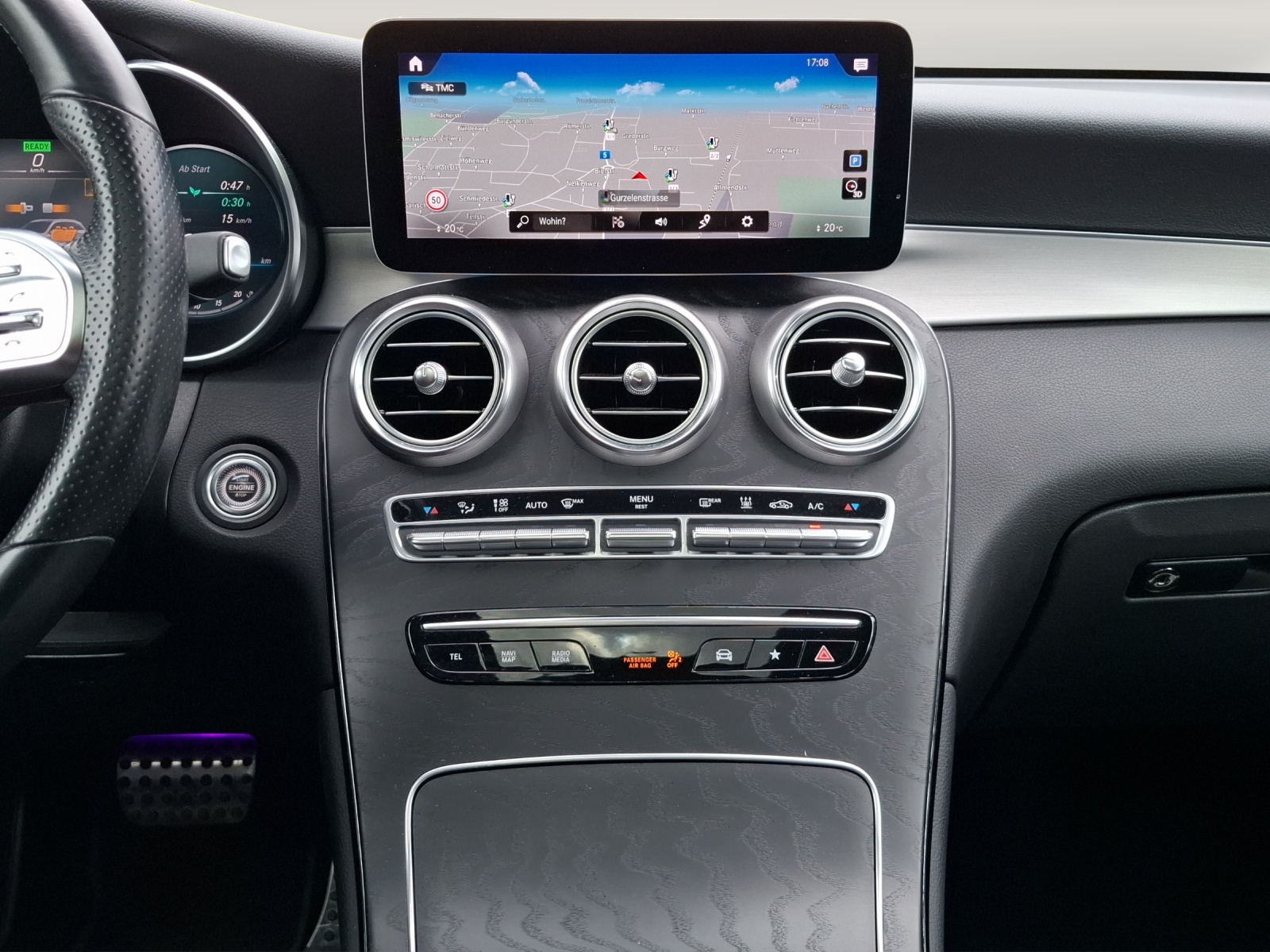MERCEDES-BENZ GLC 300 e AMG Line 4Matic 9G-Tronic // 1.Hand-image-13