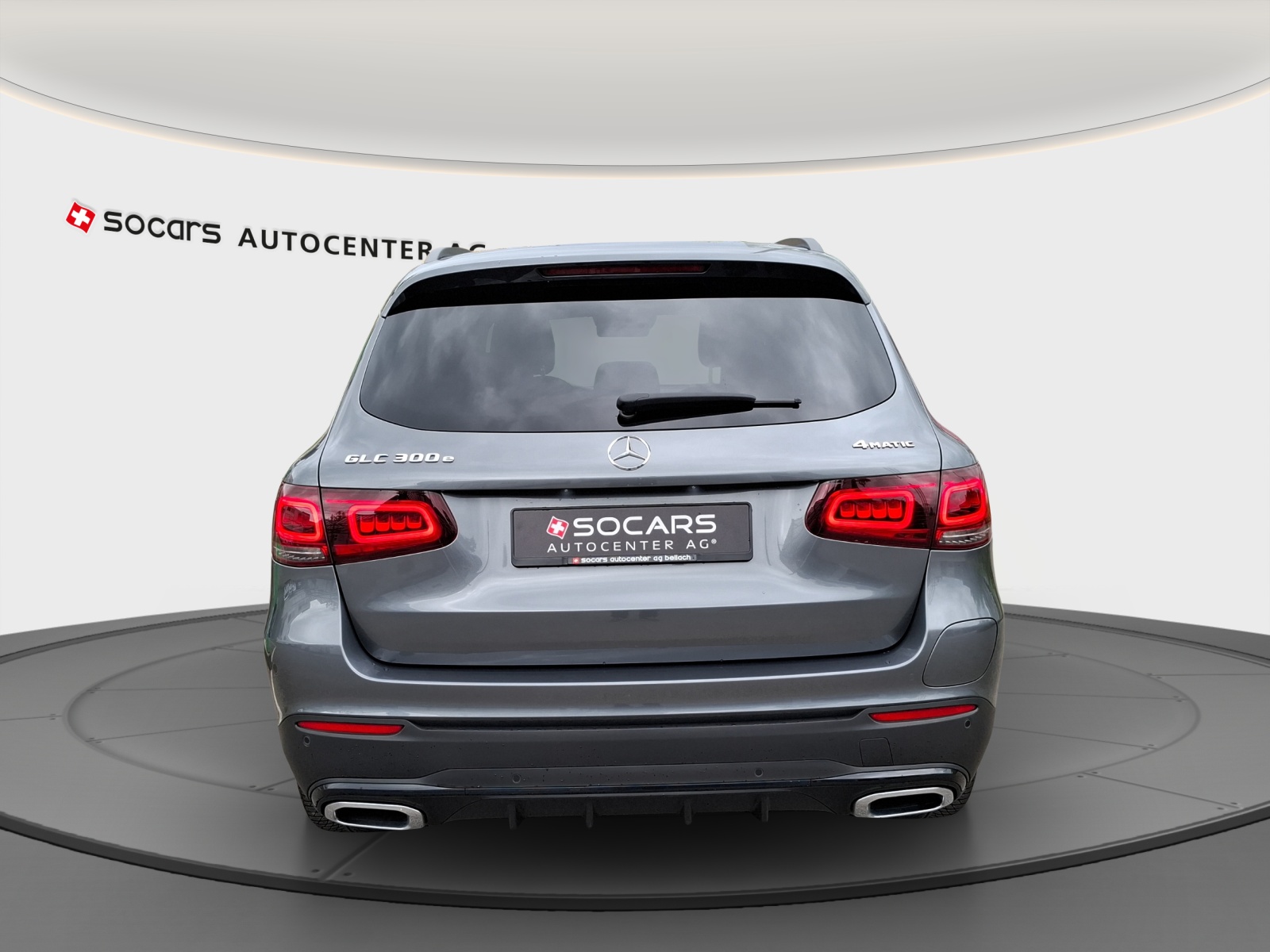 MERCEDES-BENZ GLC 300 e AMG Line 4Matic 9G-Tronic // 1.Hand-image-7