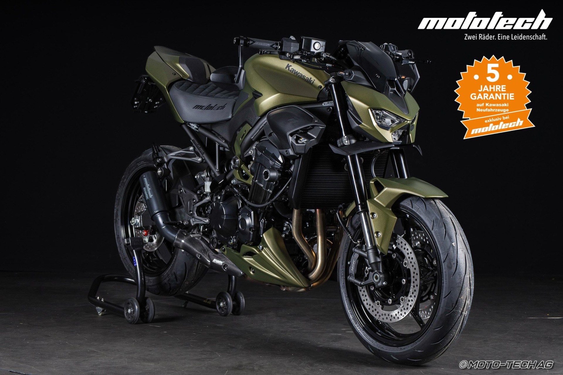 KAWASAKI Z 900 MY26 (35/91kW) STAGE 1 Army Beret-image-0