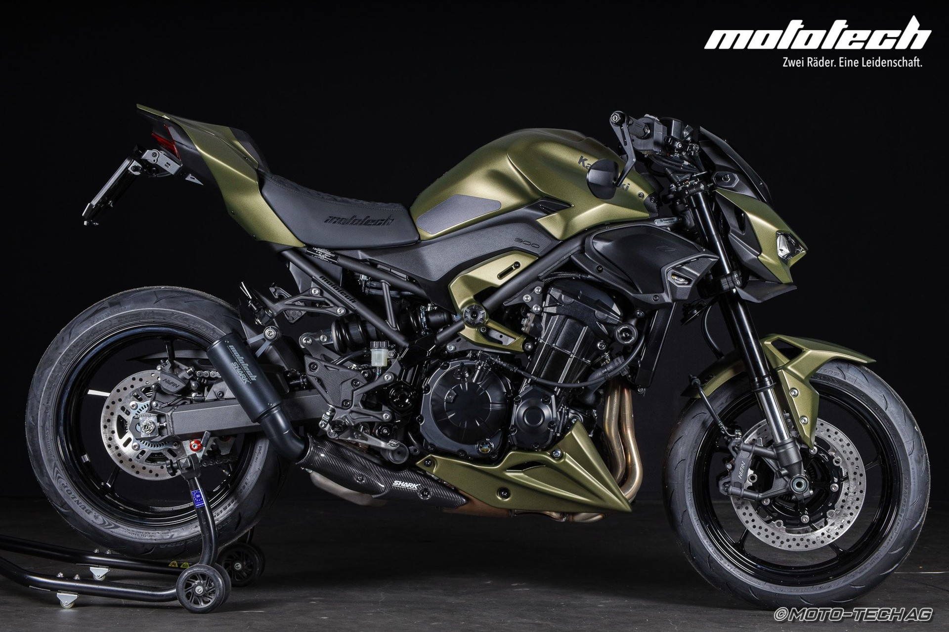 KAWASAKI Z 900 MY26 (35/91kW) STAGE 1 Army Beret-image-1