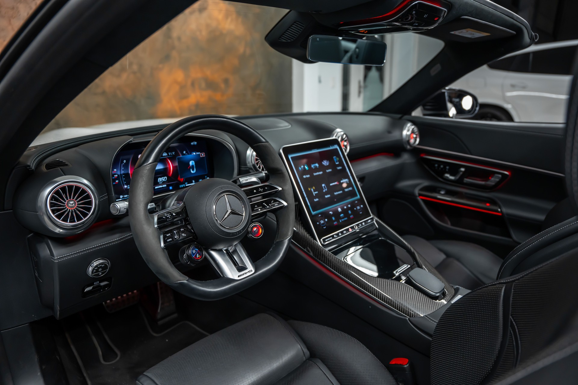 MERCEDES-BENZ AMG SL 63 4M Speedshift MCT *Carbon*Nachtsicht*Massage*-image-10