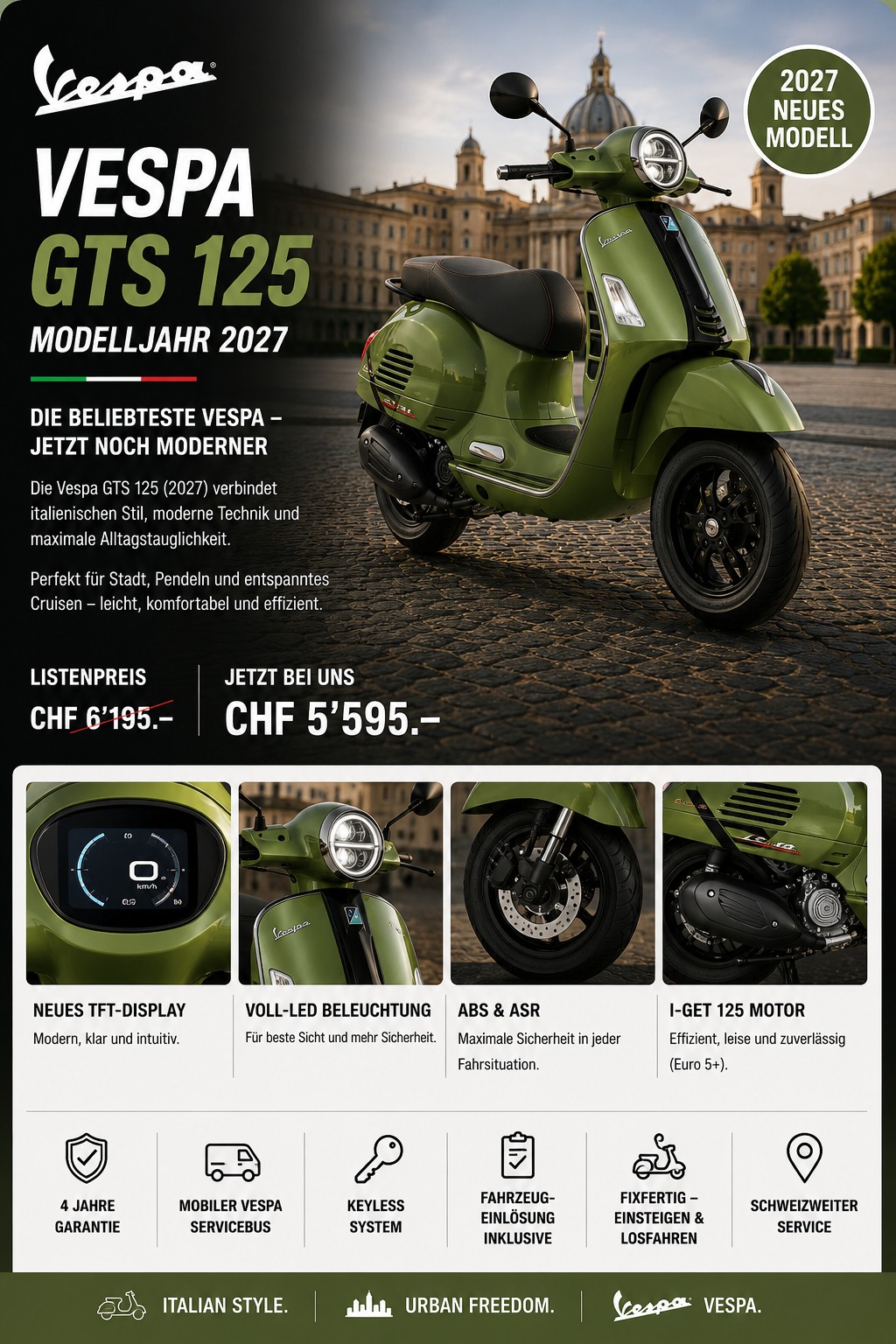 PIAGGIO Vespa GTS 125 Super Sport 2027 Euro 5+-image-0