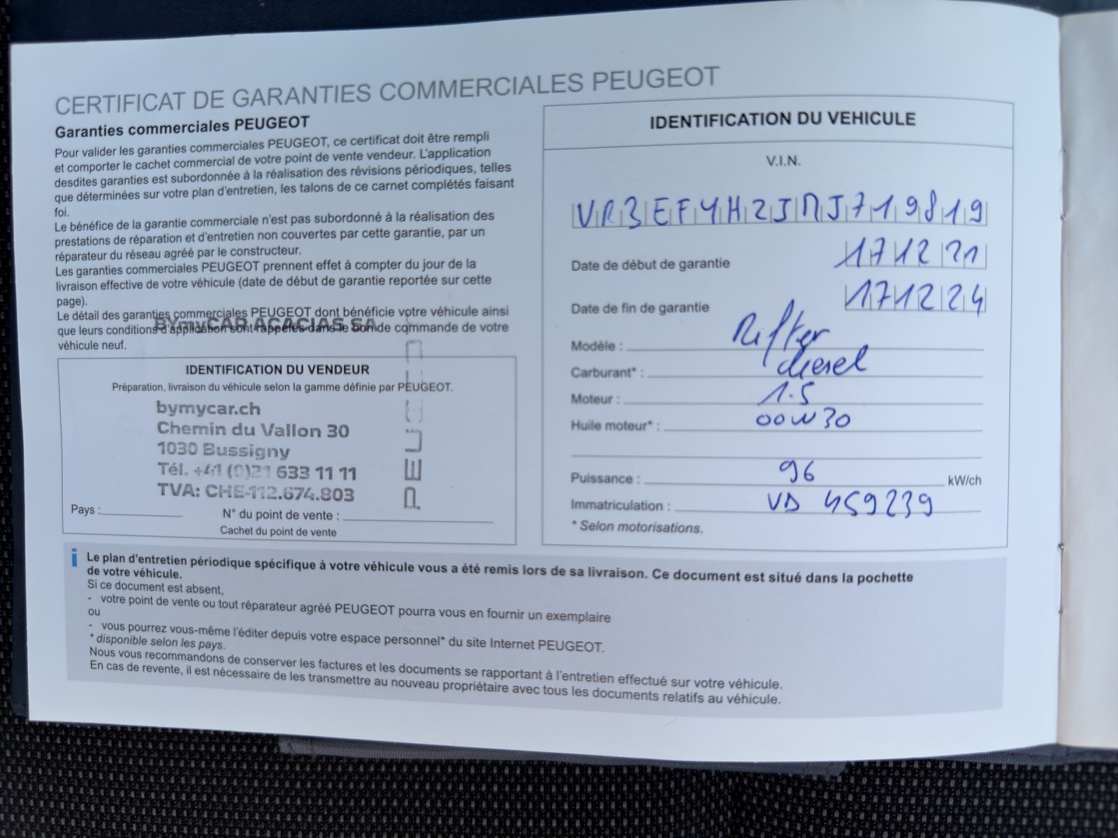 PEUGEOT Partner 1.5 Blue HDi s/s Premium 1000kg-image-23