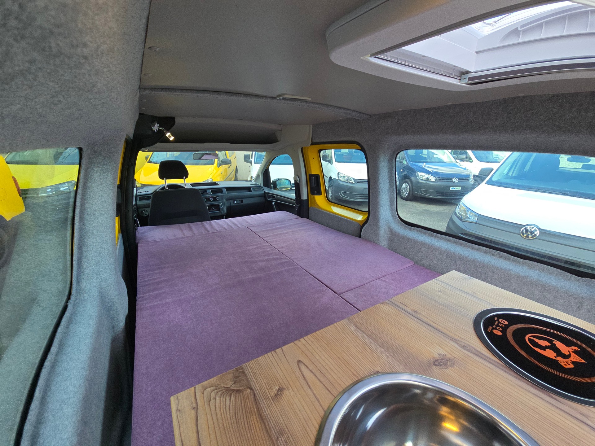 VW GEOVAN L - 102PS Bezin - Klima - PDC hinten - DAB+ - 2 x Schiebetür - grosses Fensterpaket-image-13