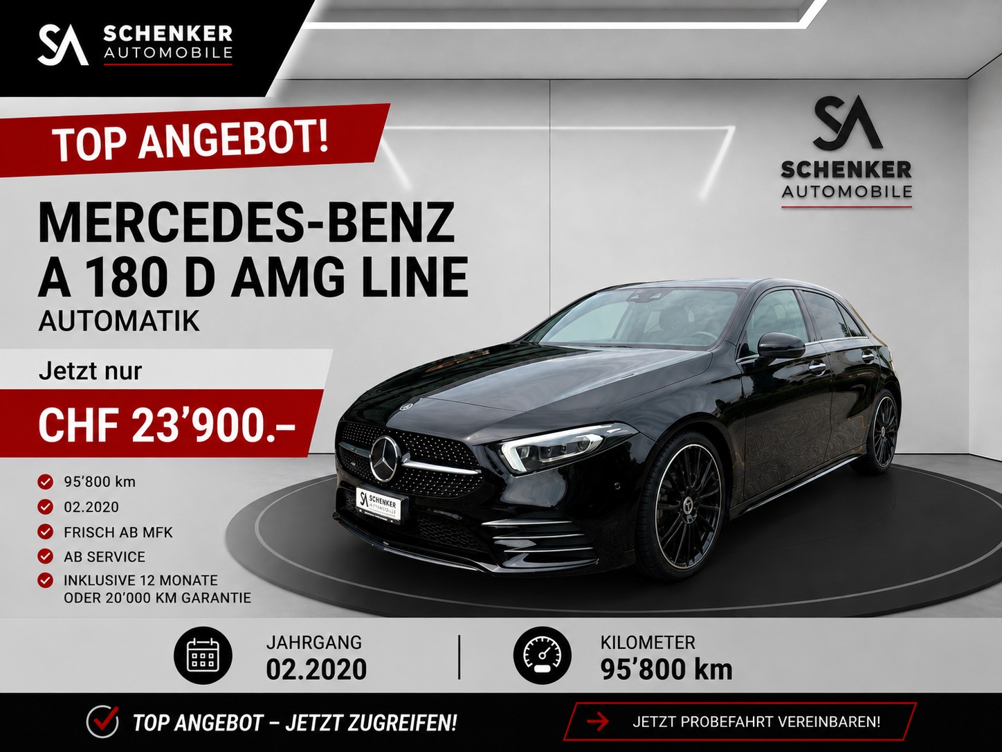 MERCEDES-BENZ A 180 d AMG Line