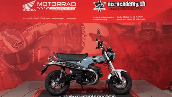 HONDA St 125 Dax*Neufahrzeug**Pearl Cadet Grey