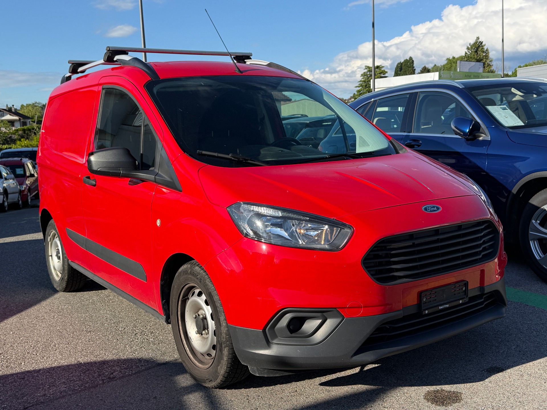 FORD Transit Courier Van 1.0 EcoBoost - Voiture de Livraison - Carrosserie Tôlée 2 Places - Expertisé 28.02.2025 - Grand Service OK-showroom-element-1