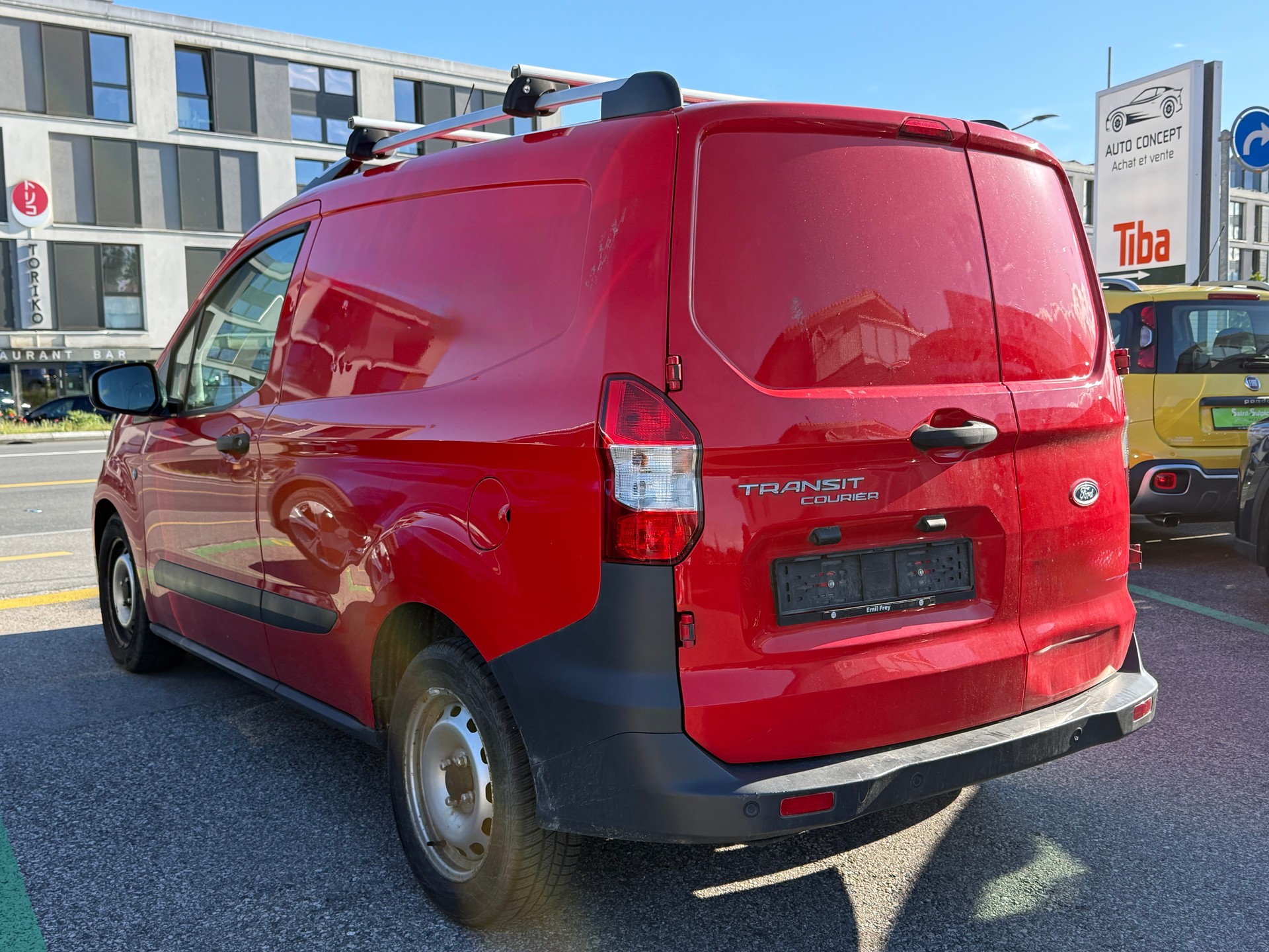 FORD Transit Courier Van 1.0 EcoBoost - Voiture de Livraison - Carrosserie Tôlée 2 Places - Expertisé 28.02.2025 - Grand Service OK-image-13
