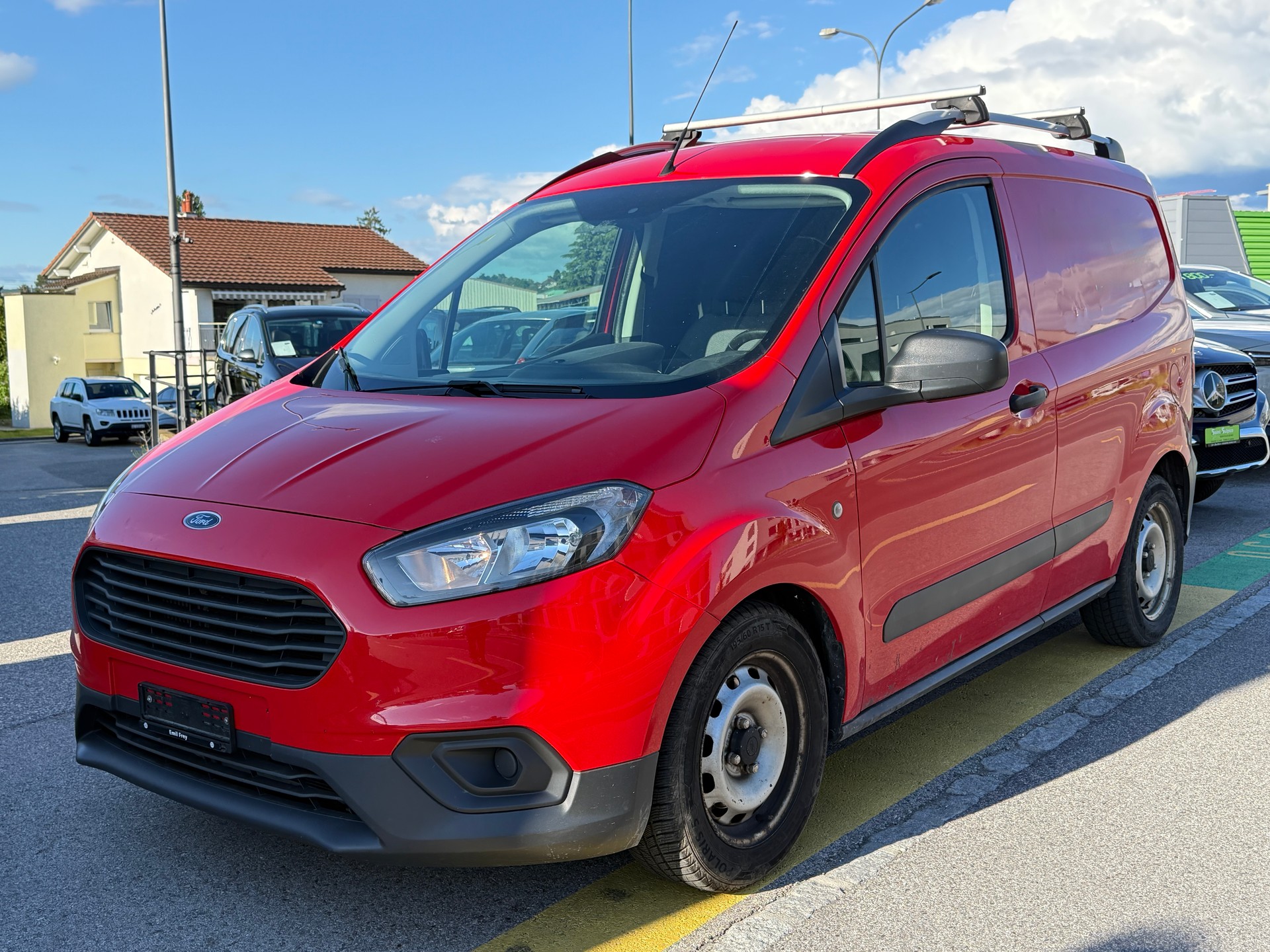 FORD Transit Courier Van 1.0 EcoBoost - Voiture de Livraison - Carrosserie Tôlée 2 Places - Expertisé 28.02.2025 - Grand Service OK