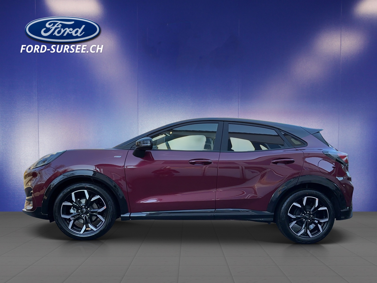 FORD Puma 1.0i EcoBoost Hybrid 125 PS ST-Line X "VIVID RUBY EDITION"-showroom-element-1