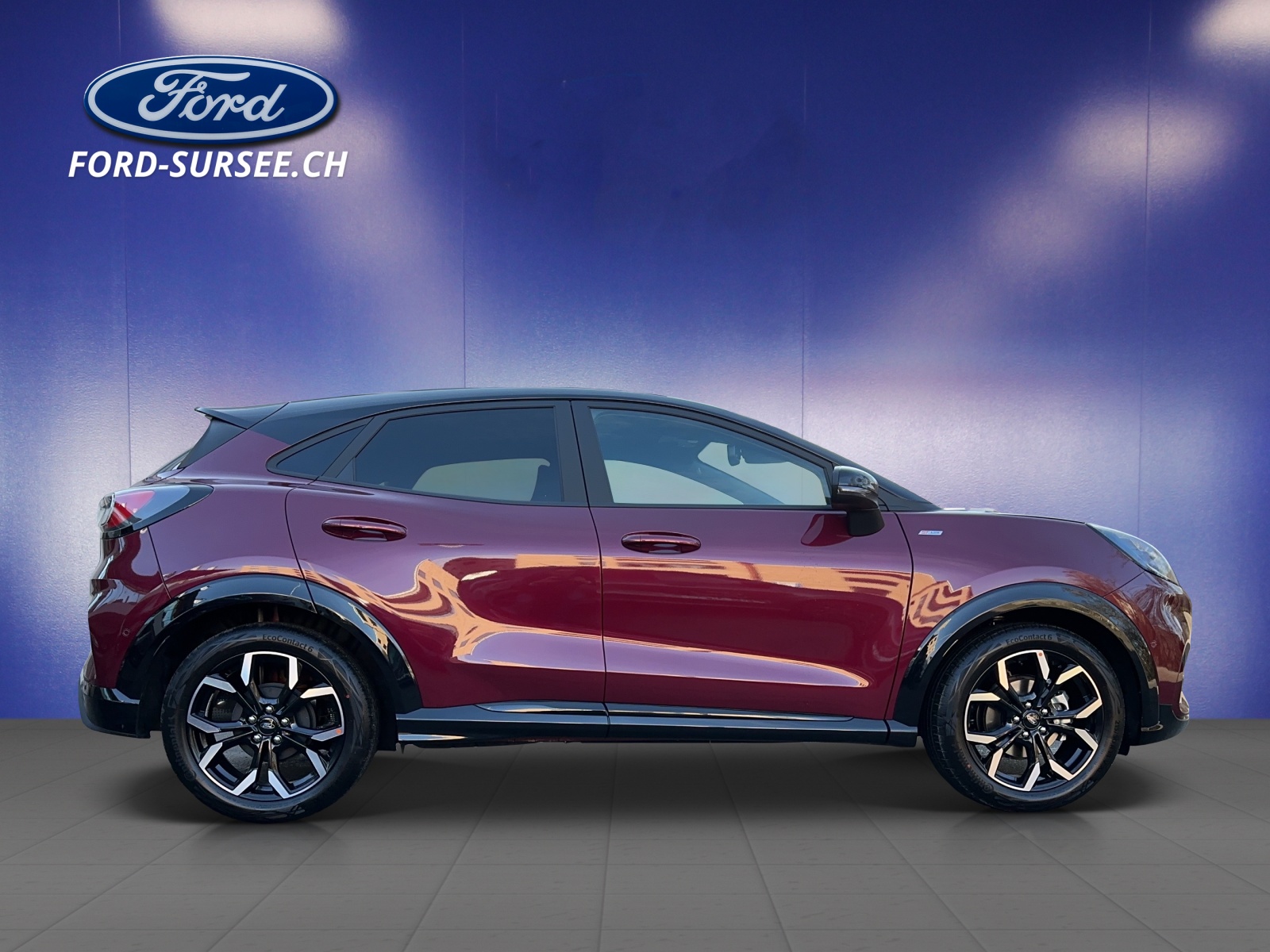 FORD Puma 1.0i EcoBoost Hybrid 125 PS ST-Line X "VIVID RUBY EDITION"-image-4