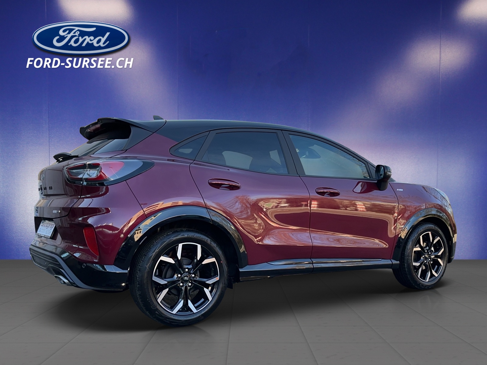 FORD Puma 1.0i EcoBoost Hybrid 125 PS ST-Line X "VIVID RUBY EDITION"-showroom-element-3