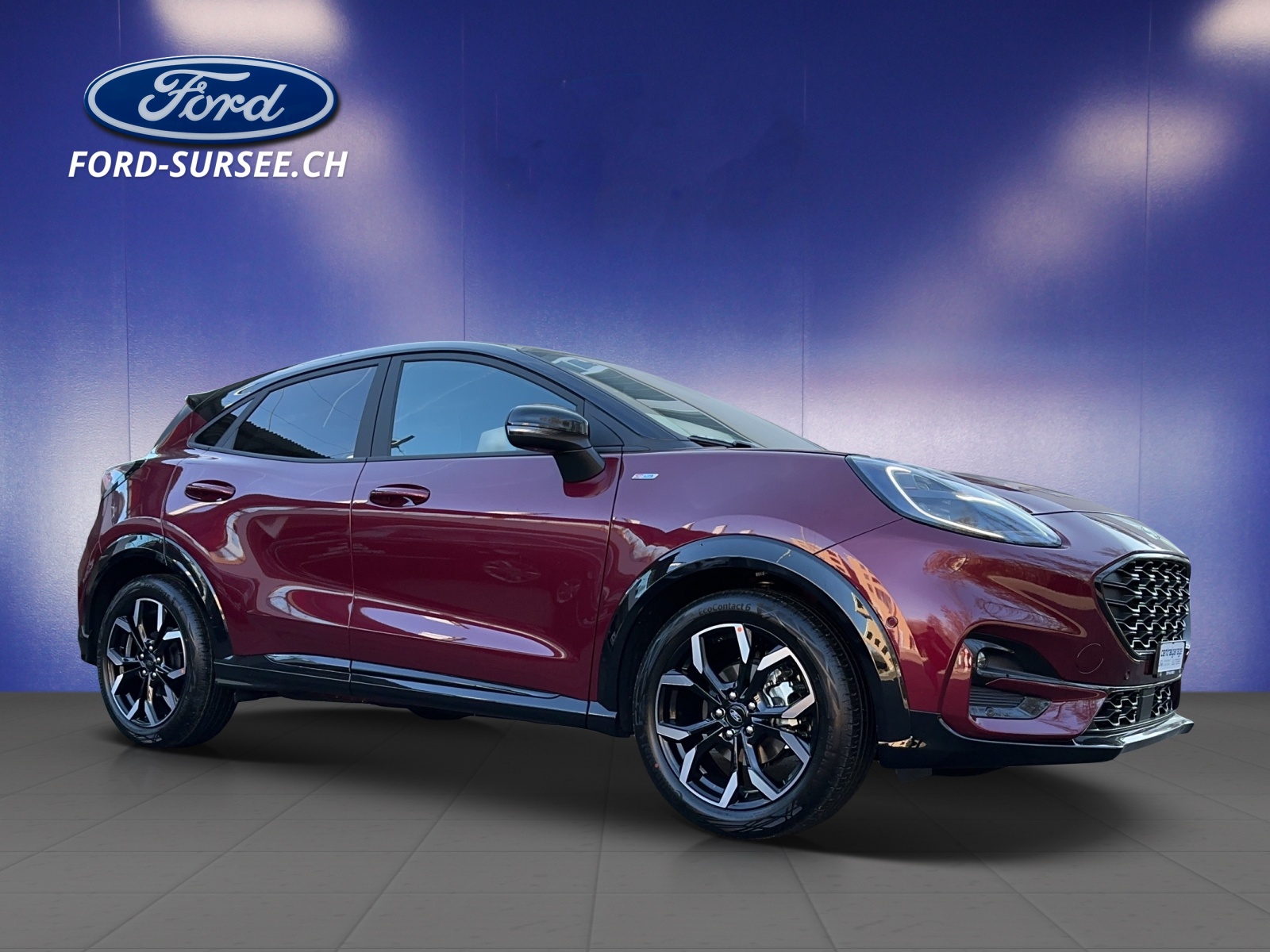FORD Puma 1.0i EcoBoost Hybrid 125 PS ST-Line X "VIVID RUBY EDITION"-image-5