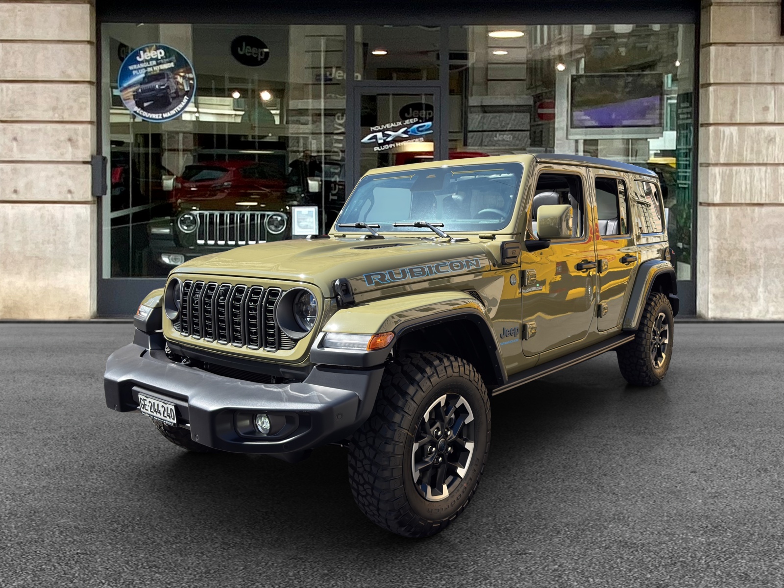 JEEP Wrangler 2.0 PHEV Unlimited Rubicon Automatic Soft Top