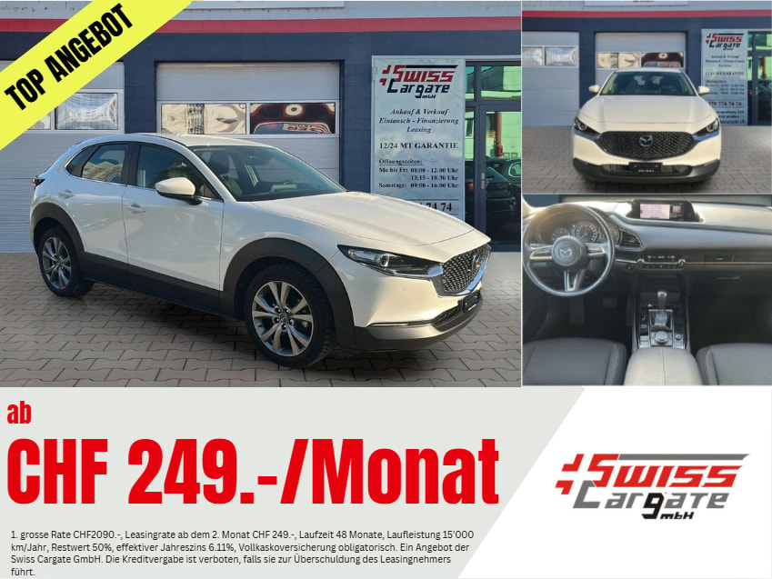 MAZDA CX-30 SKYACTIV-G 150 M Hybrid AWD Ambition Plus Automat