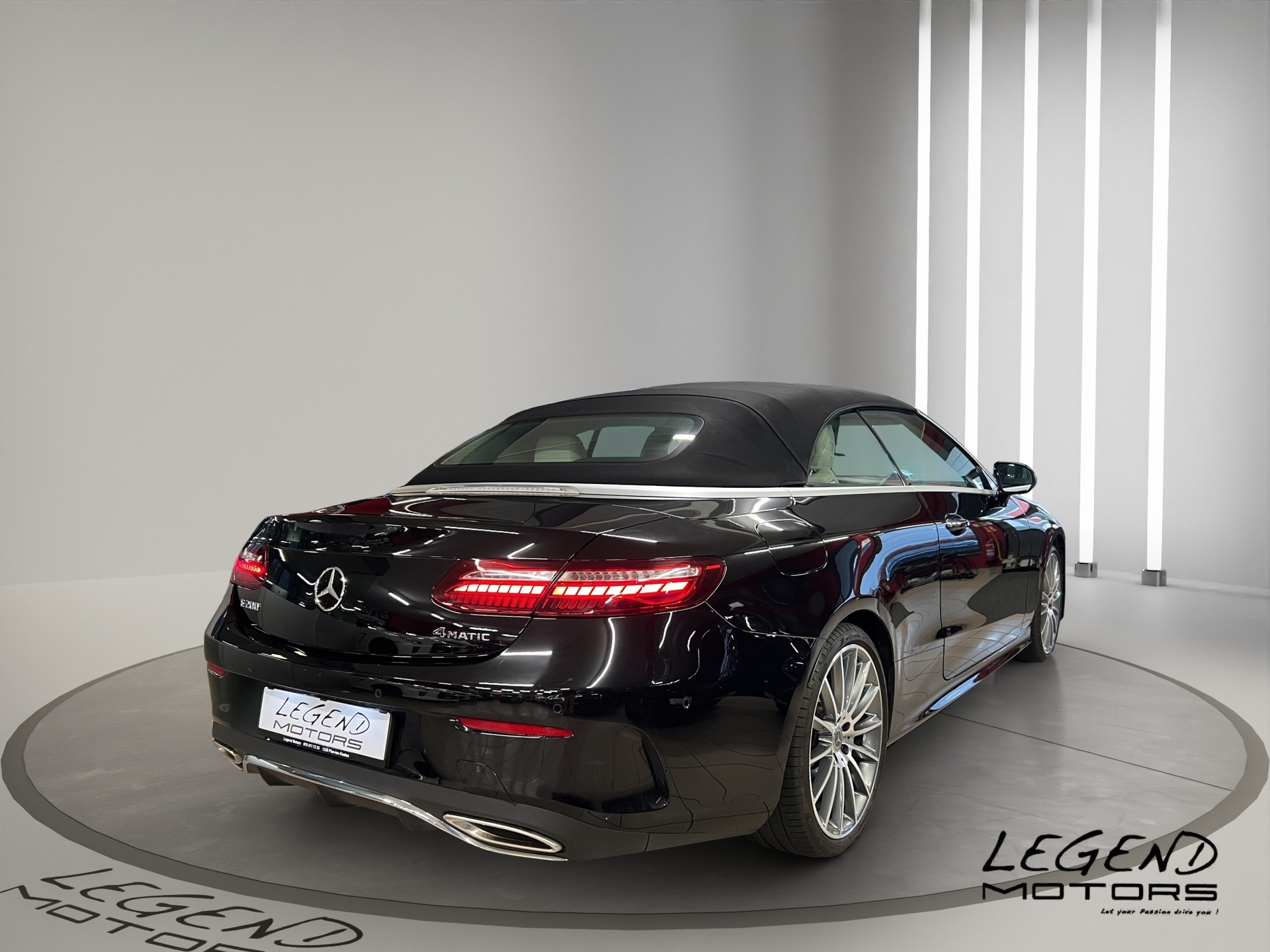 MERCEDES-BENZ E 200 Cabriolet 4Matic AMG Line 9G-Tronic LEASING à partir de CHF 595.-/mois-image-5