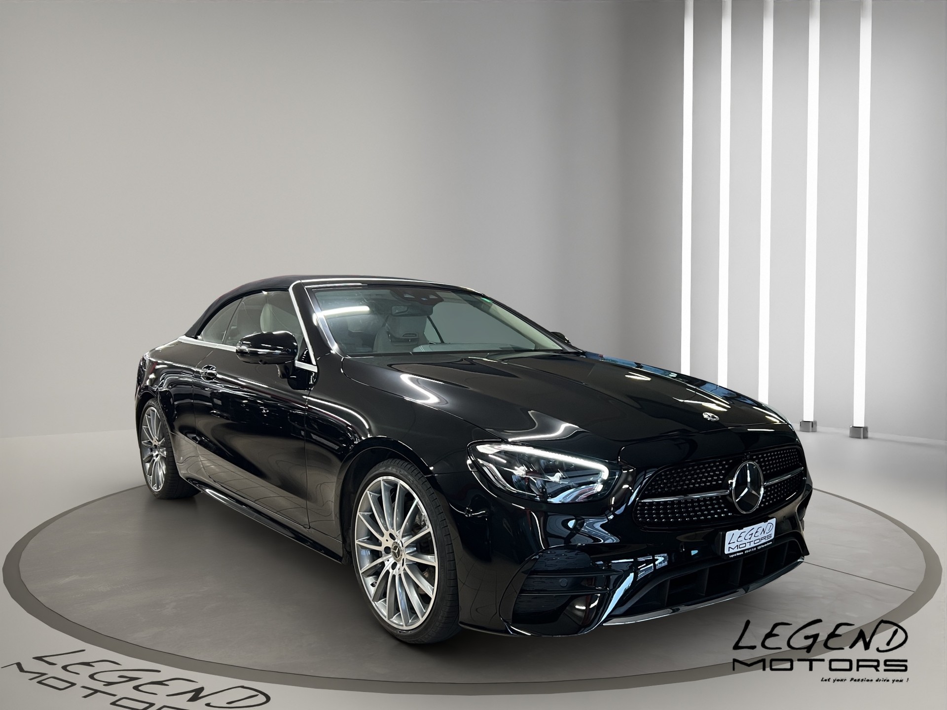 MERCEDES-BENZ E 200 Cabriolet 4Matic AMG Line 9G-Tronic LEASING à partir de CHF 595.-/mois