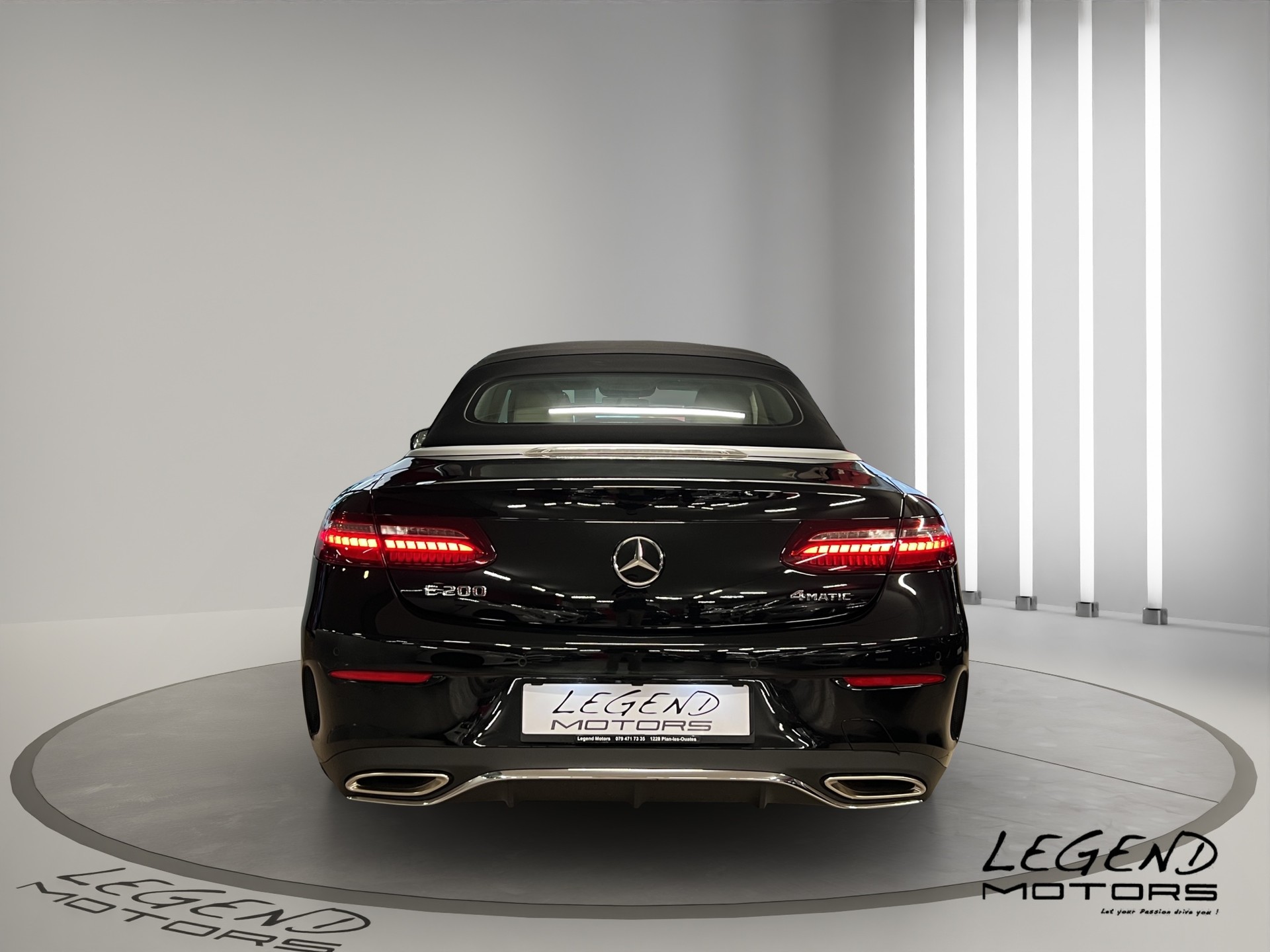 MERCEDES-BENZ E 200 Cabriolet 4Matic AMG Line 9G-Tronic LEASING à partir de CHF 595.-/mois-image-4