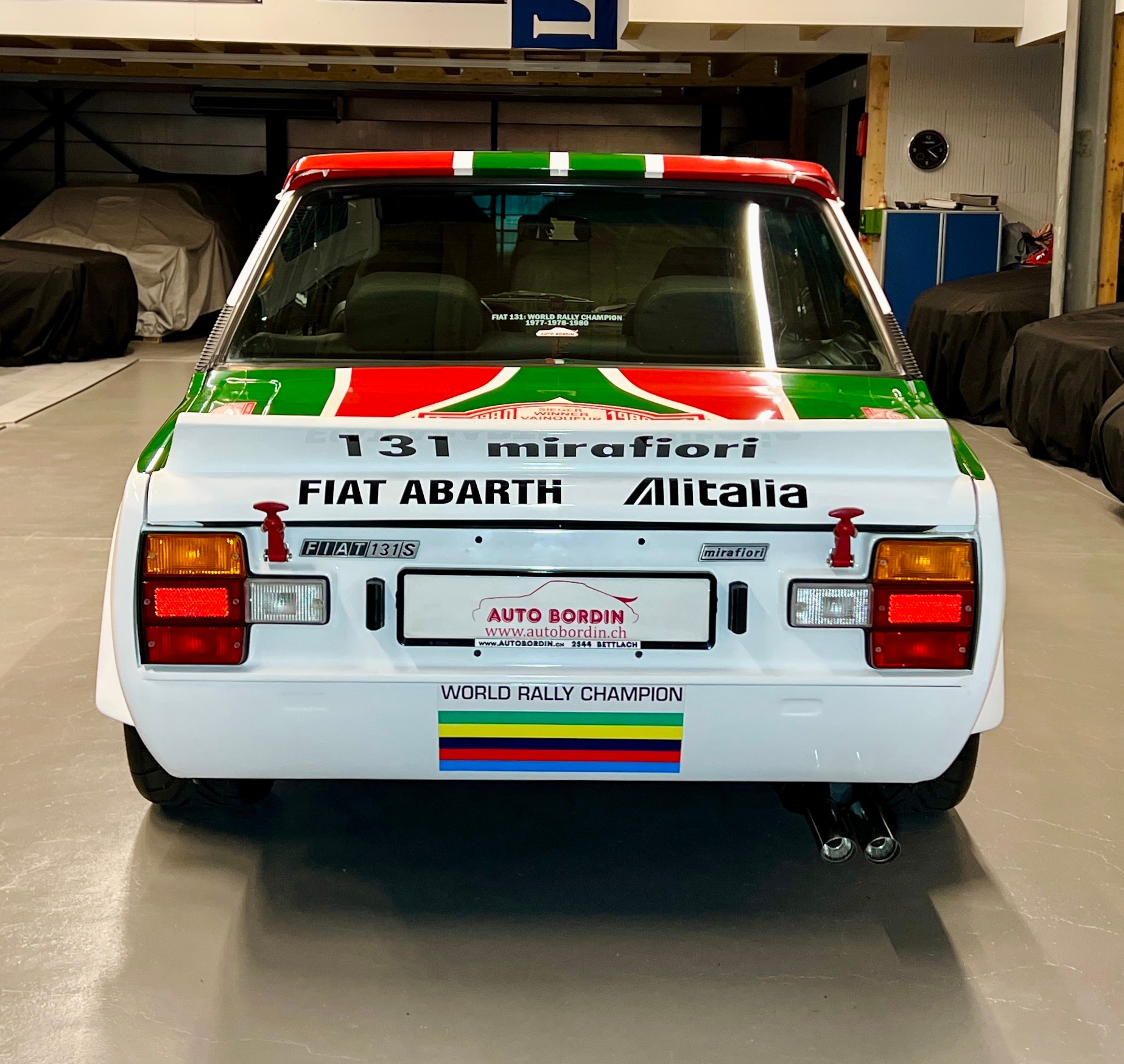 FIAT 131 Abarth Rally Group 4 Alitalia Recreation VETERAN-image-9