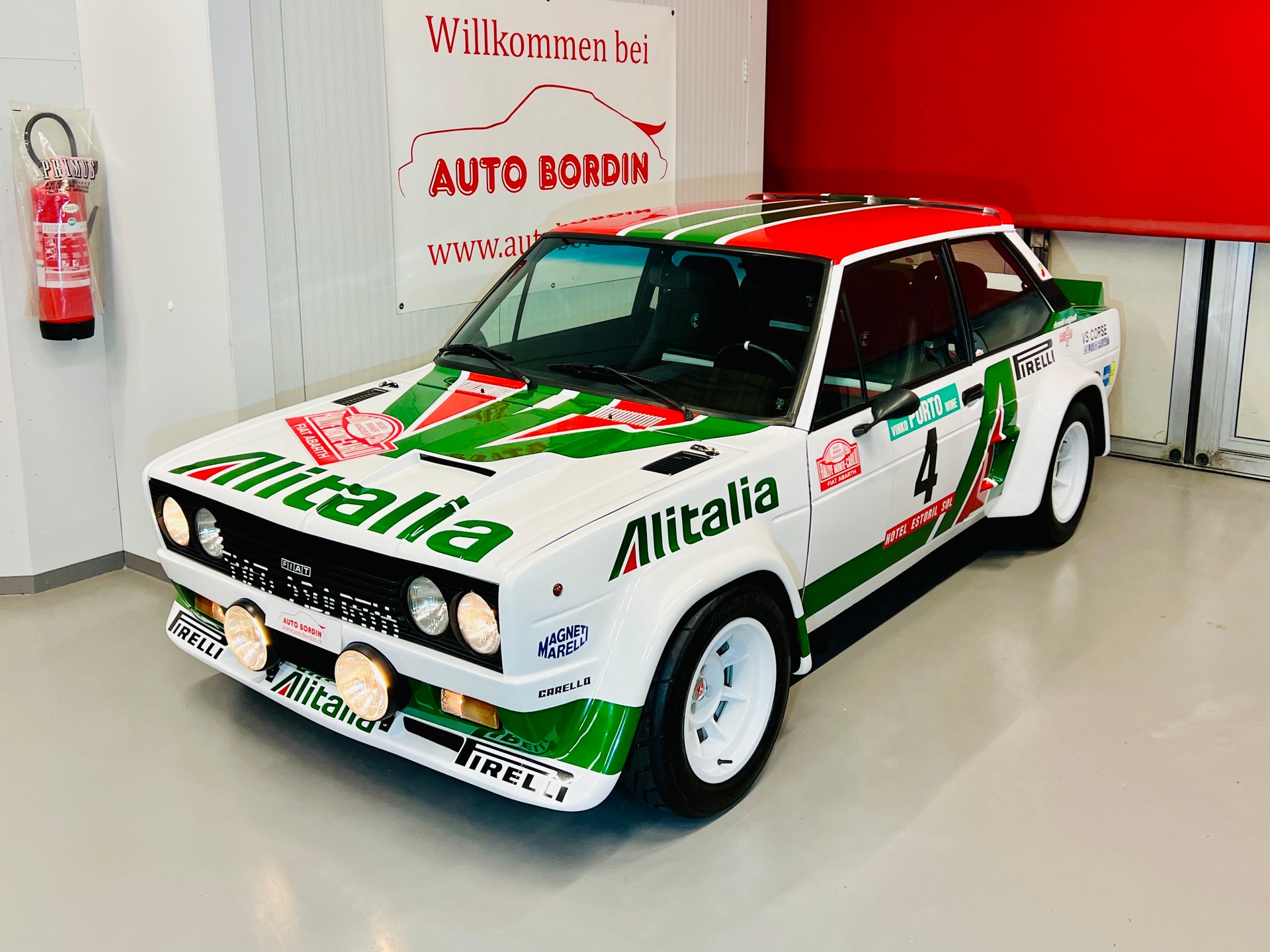 FIAT 131 Abarth Rally Group 4 Alitalia Recreation VETERAN