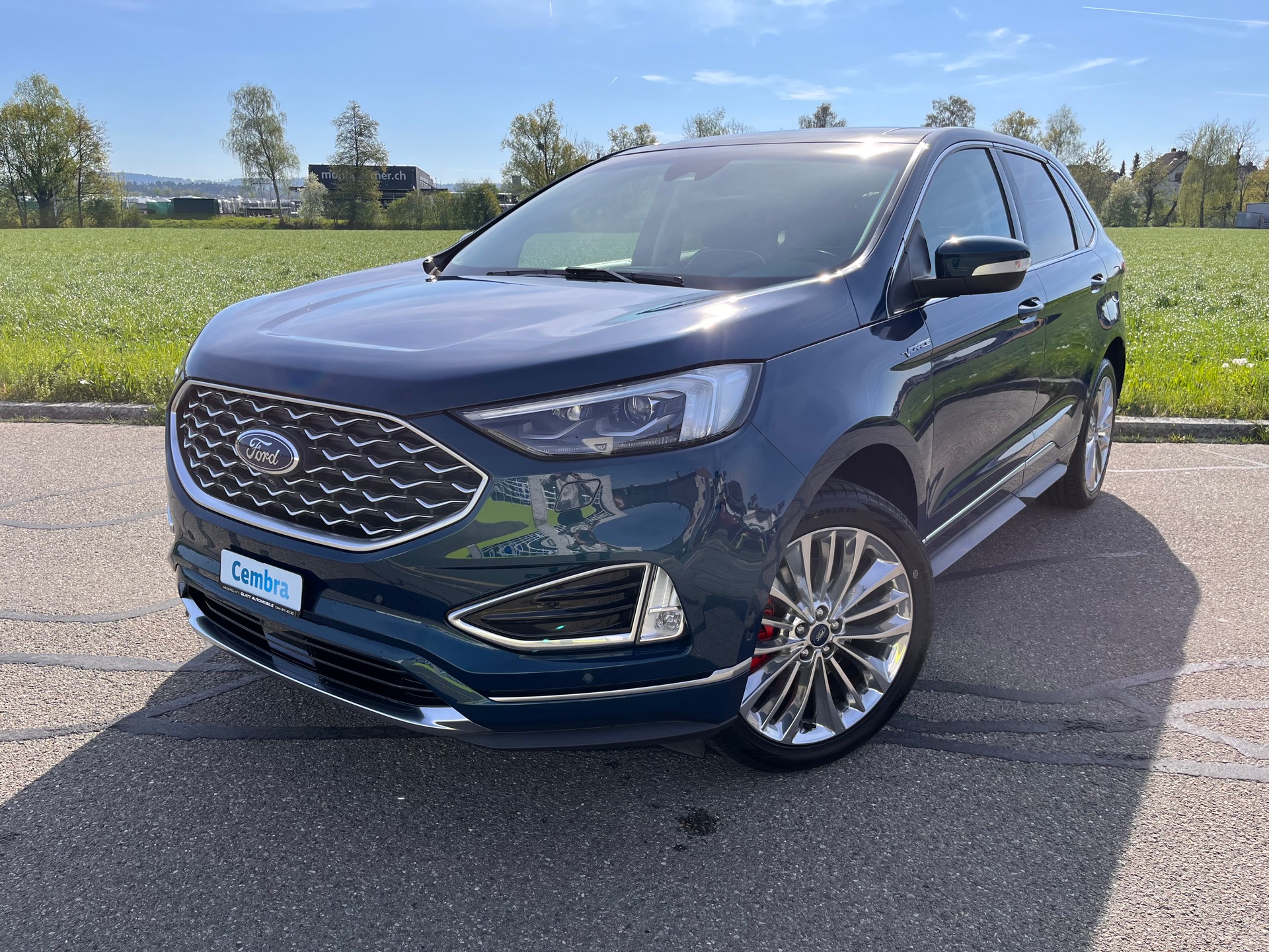 FORD Edge 2.0 EcoBlue Vignale 4WD Automatic * IN DARK PERSION GREEN - STANDHEIZUNG *