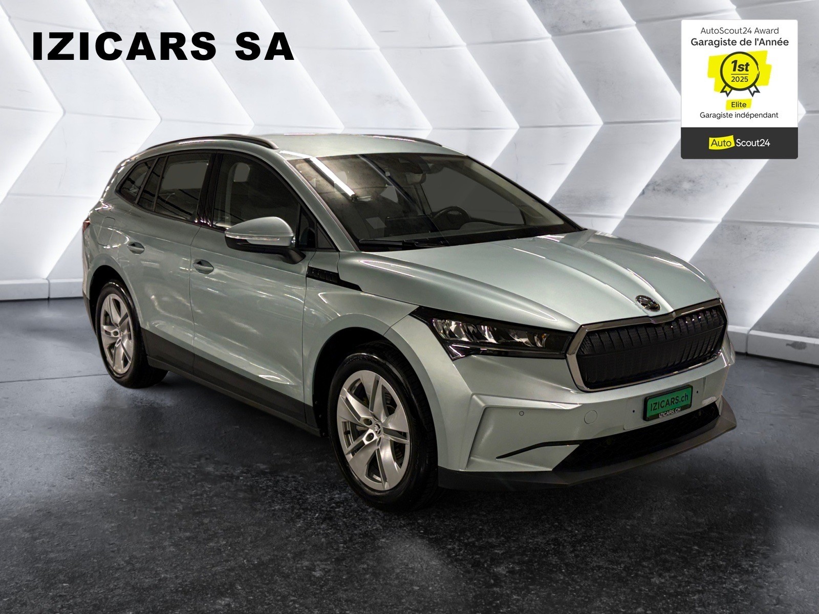 SKODA SKODA ENYAQ iV 50 / 350 km WLTP / Caméra de recul /Radars AV/AR /Navigation Infotainment Basic-showroom-element-3