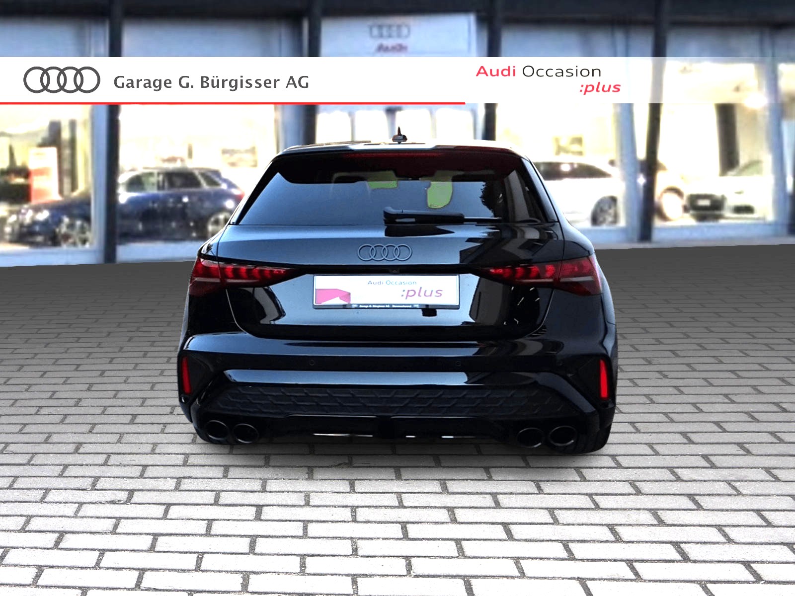 AUDI S3 Sportback TFSI quattro S-tronic Mythosschwarz Metallic-image-4
