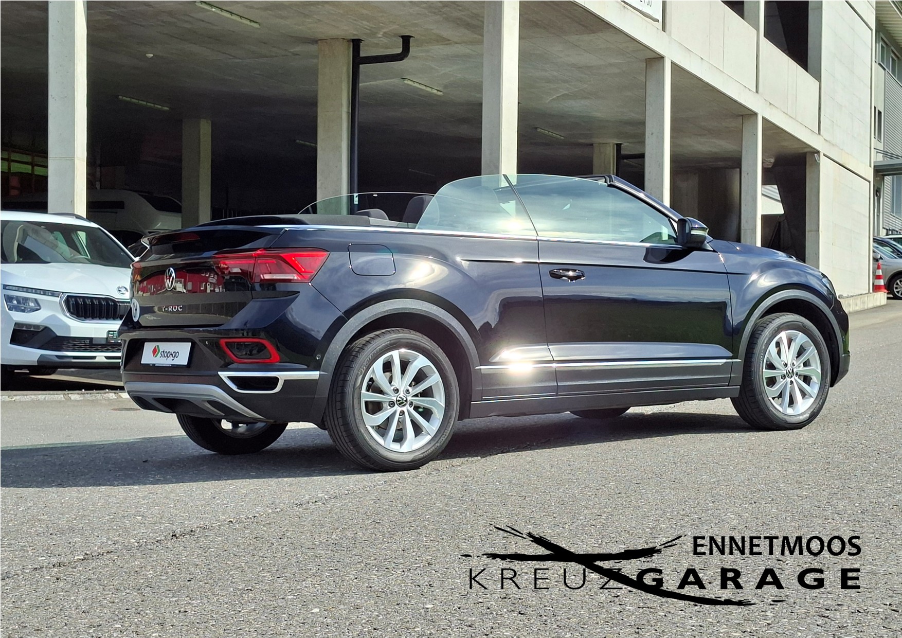VW T-Roc Cabriolet 1.5 TSI EVO Style DSG *8-fach bereift+Rückfahrkamera-image-4