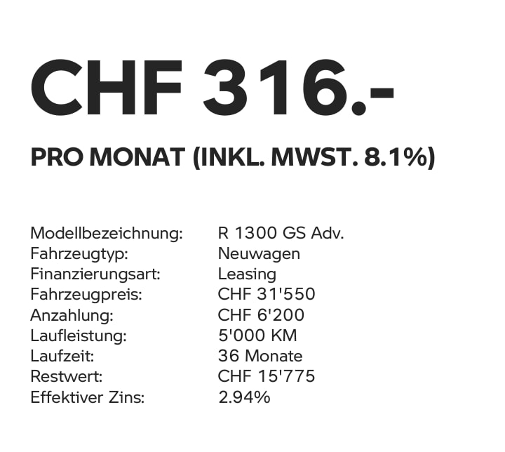BMW R 1300 GS Adventure ASA - mit 2.94%-Leasing ab 316.-/Monat möglich*-image-4