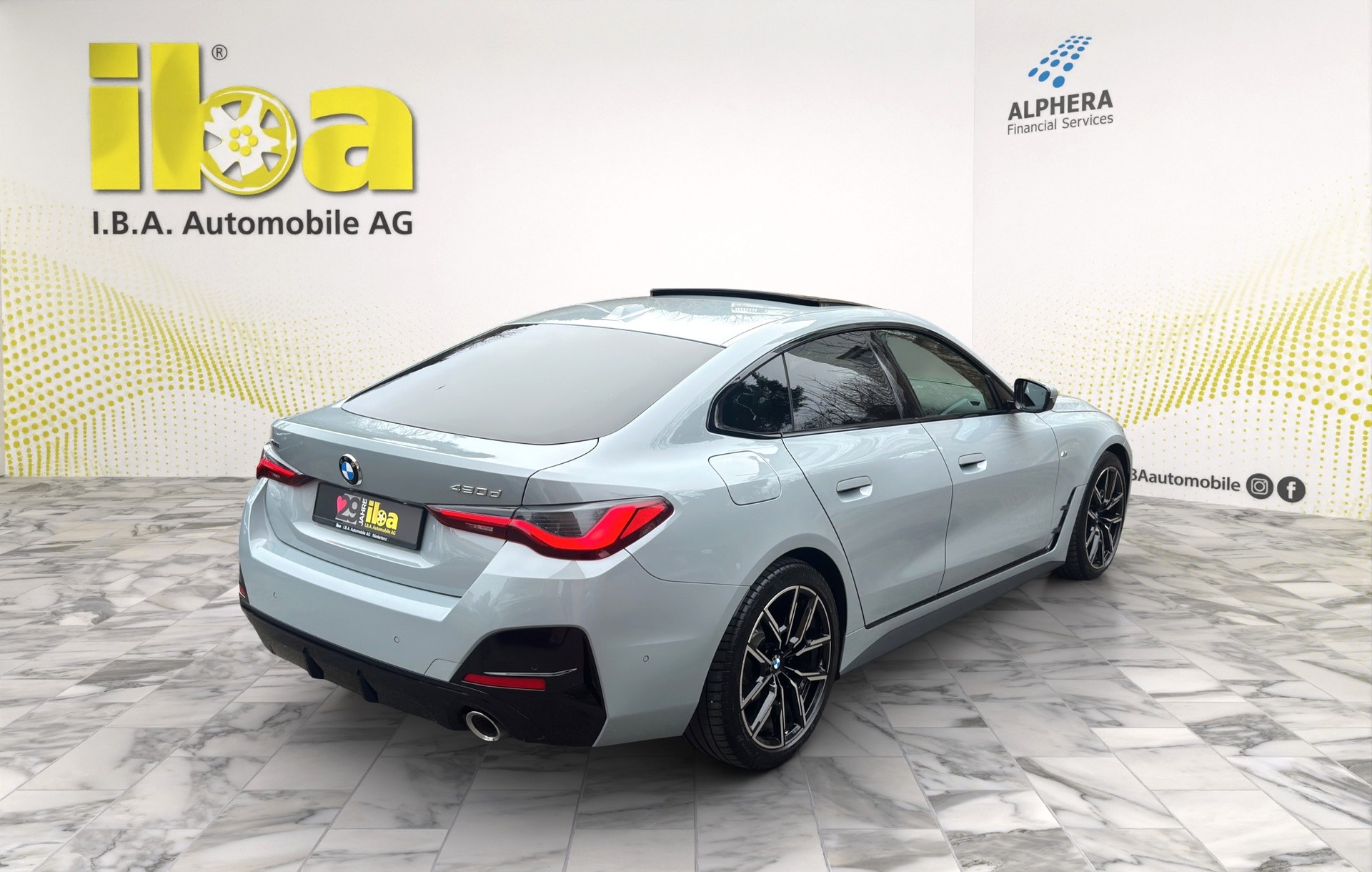 BMW 420d xDrive 48V Grand Coupé M-Sport 4x4 FACELIFT-image-4