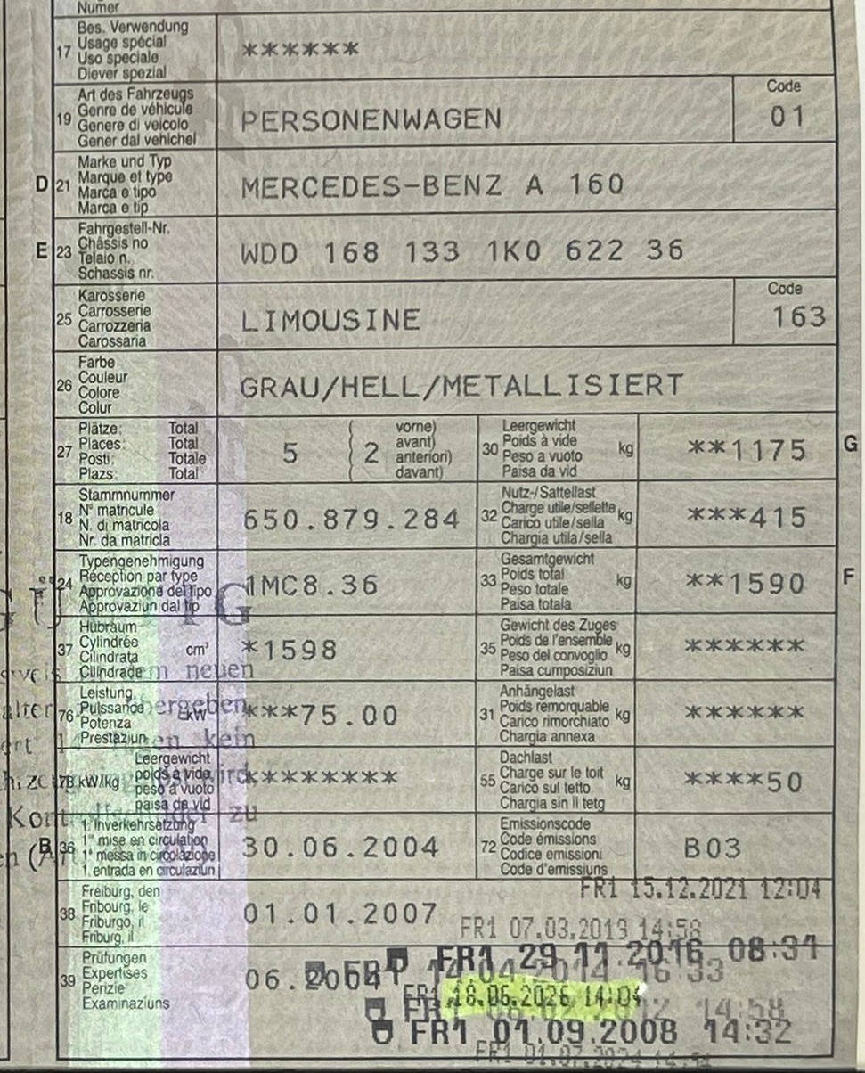 MERCEDES-BENZ A 160-image-14