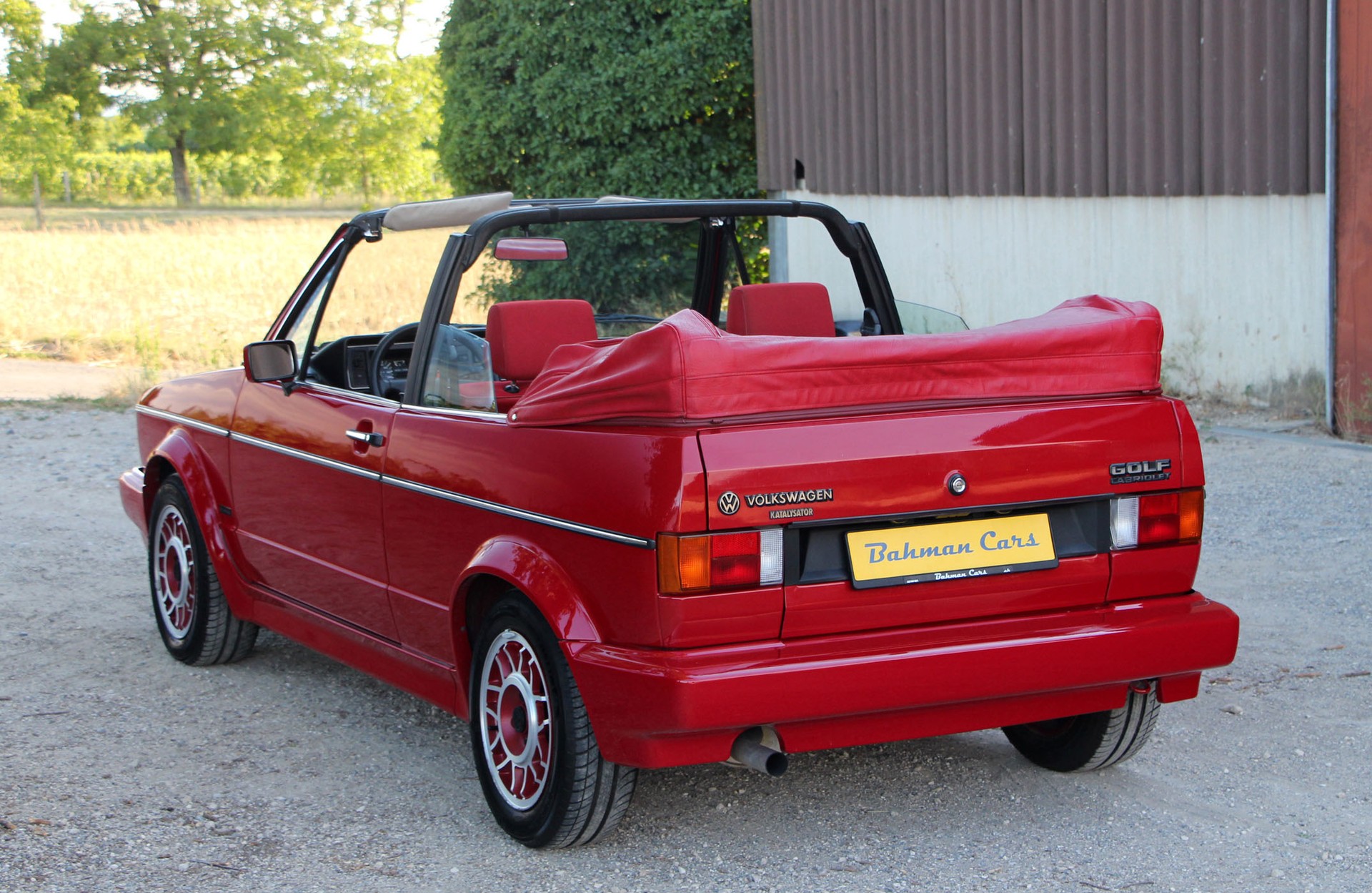 VW Golf Cabriolet 1800 GL Quartett-image-21