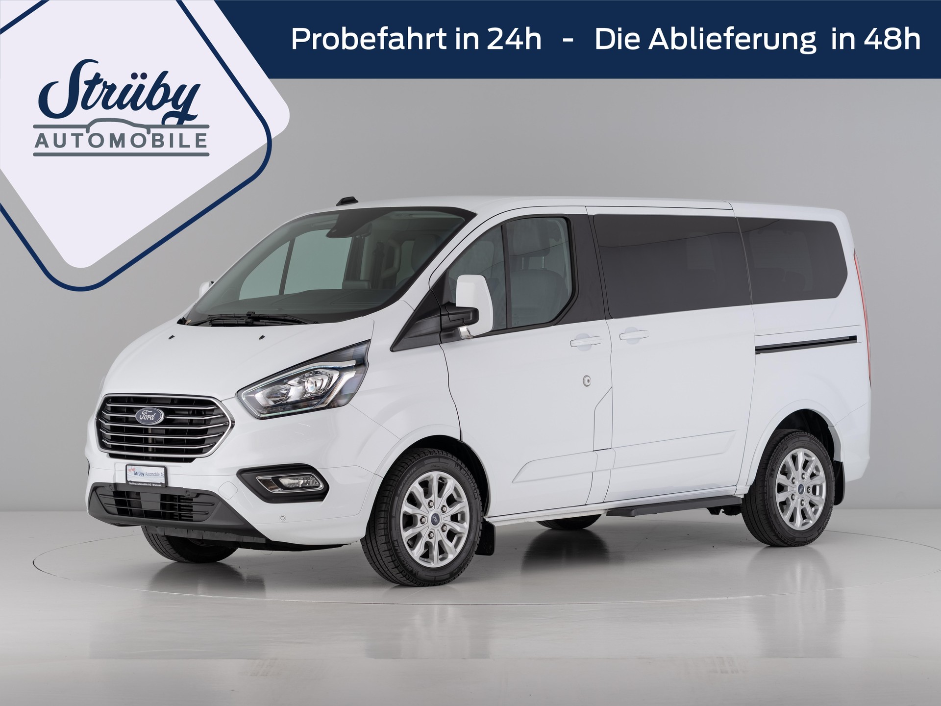 FORD Tourneo Custom Bus 320 L1 2.0 TDCi Titanium-image-0