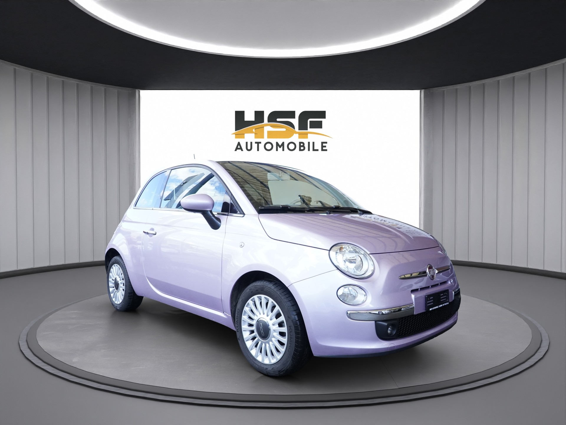 FIAT 500 1.2 Lounge Dualogic *CH Fahrzeug*-showroom-element-1