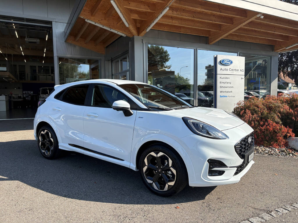 FORD Puma 1.0 EcoB Hybrid 155 ST-Line X **White Edition**