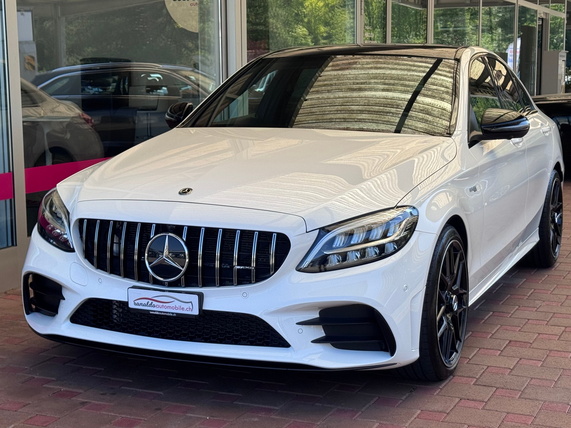 MERCEDES-BENZ C 43 AMG 4x4 390PS+Automat+AMG Performance Auspuffanlage+19" Spezial Alu+Panorama-Glasdach+Night-Paket+Spiegel-Paket+Park-Paket+