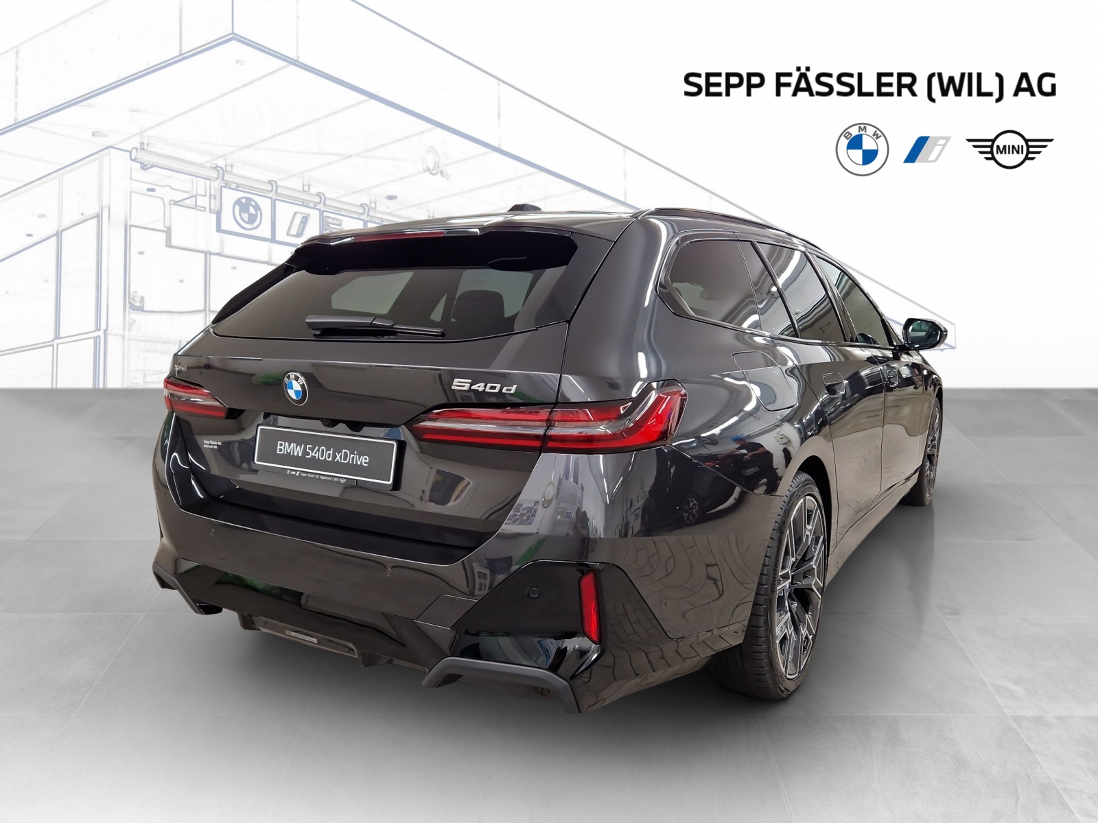 BMW 540d xDrive 48V Touring M Sport Pro Steptronic-image-1