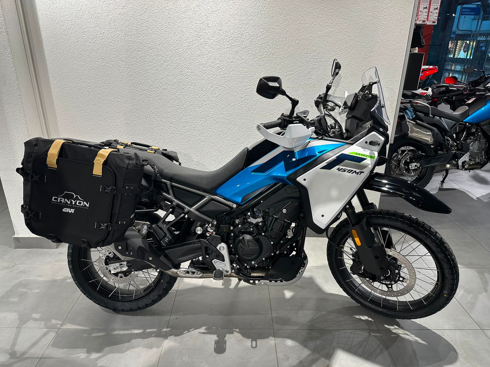CF MOTO 450 MT | Neu | Seitenkoffer | Adventure Bike | A2 | Garantie-image-1